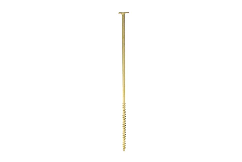 Tellerkopschroeven gecoat voor eiken en garapa hardhout 8 x 300 mm - Doos 50 Stuks, foto 2 van 2