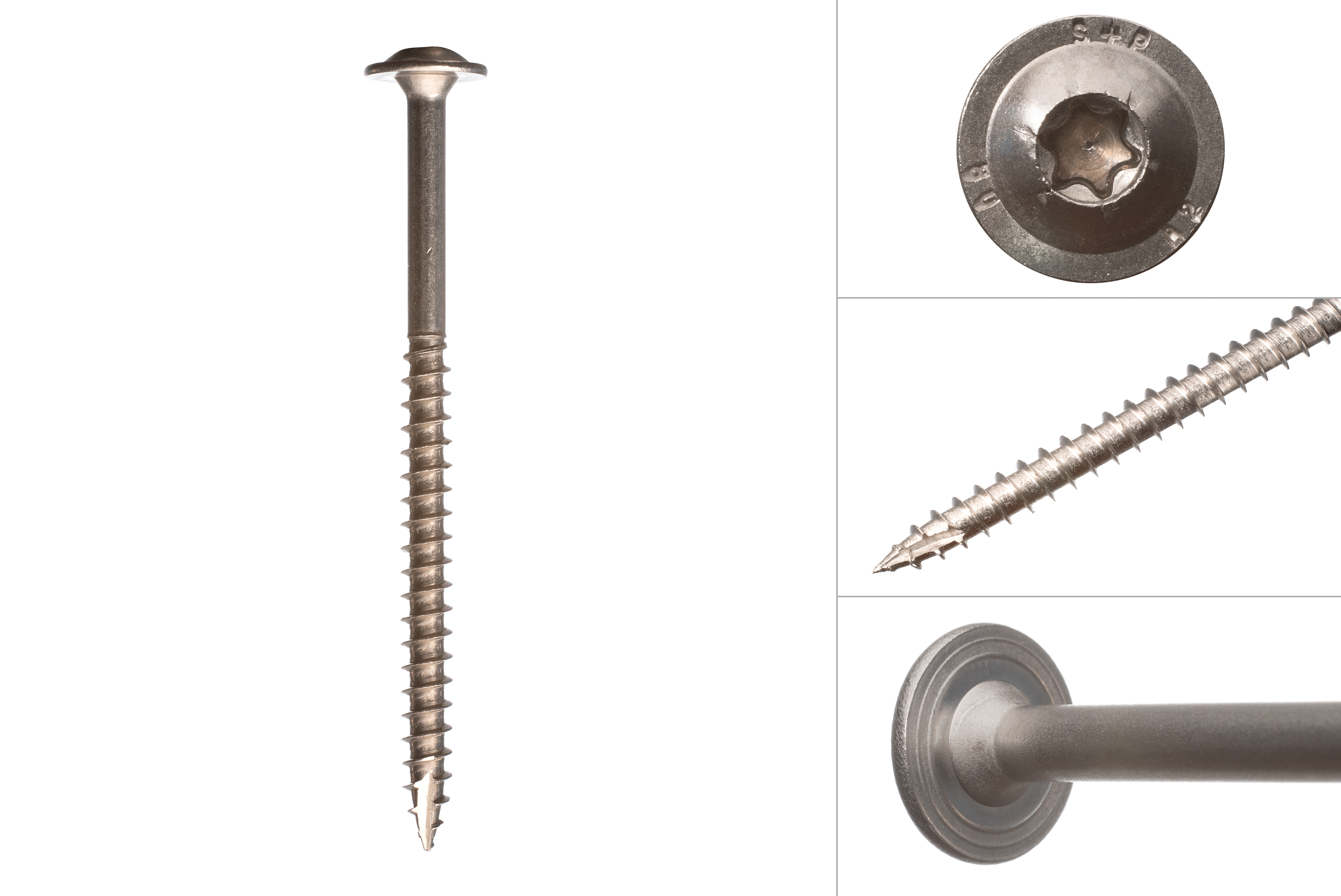 Tellerkopschroeven RVS A2 8.0 x 100 mm Torx 40 - Doos 50 Stuks