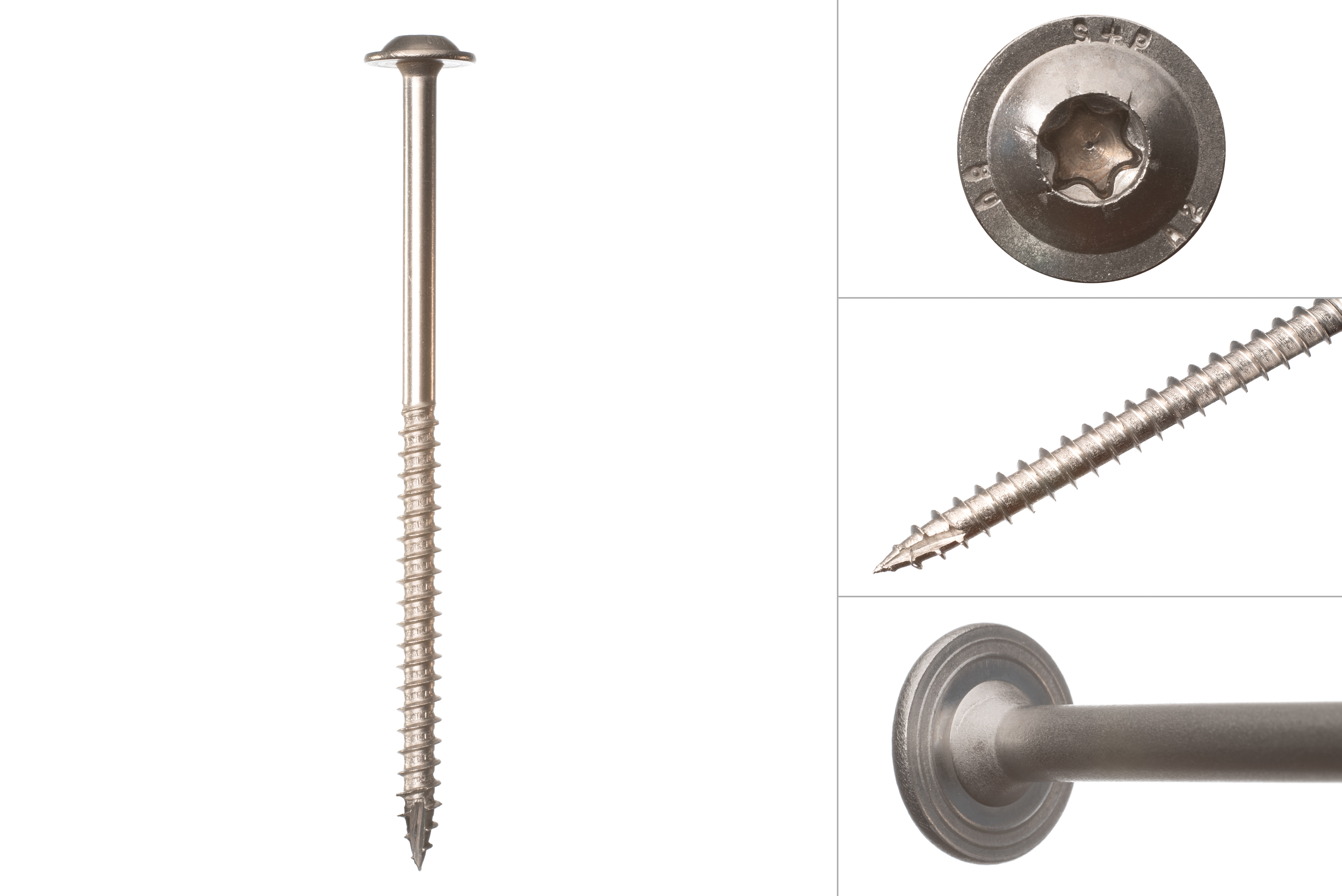 Tellerkopschroeven RVS A2 8.0 x 140 mm Torx 40 - Doos 50 Stuks