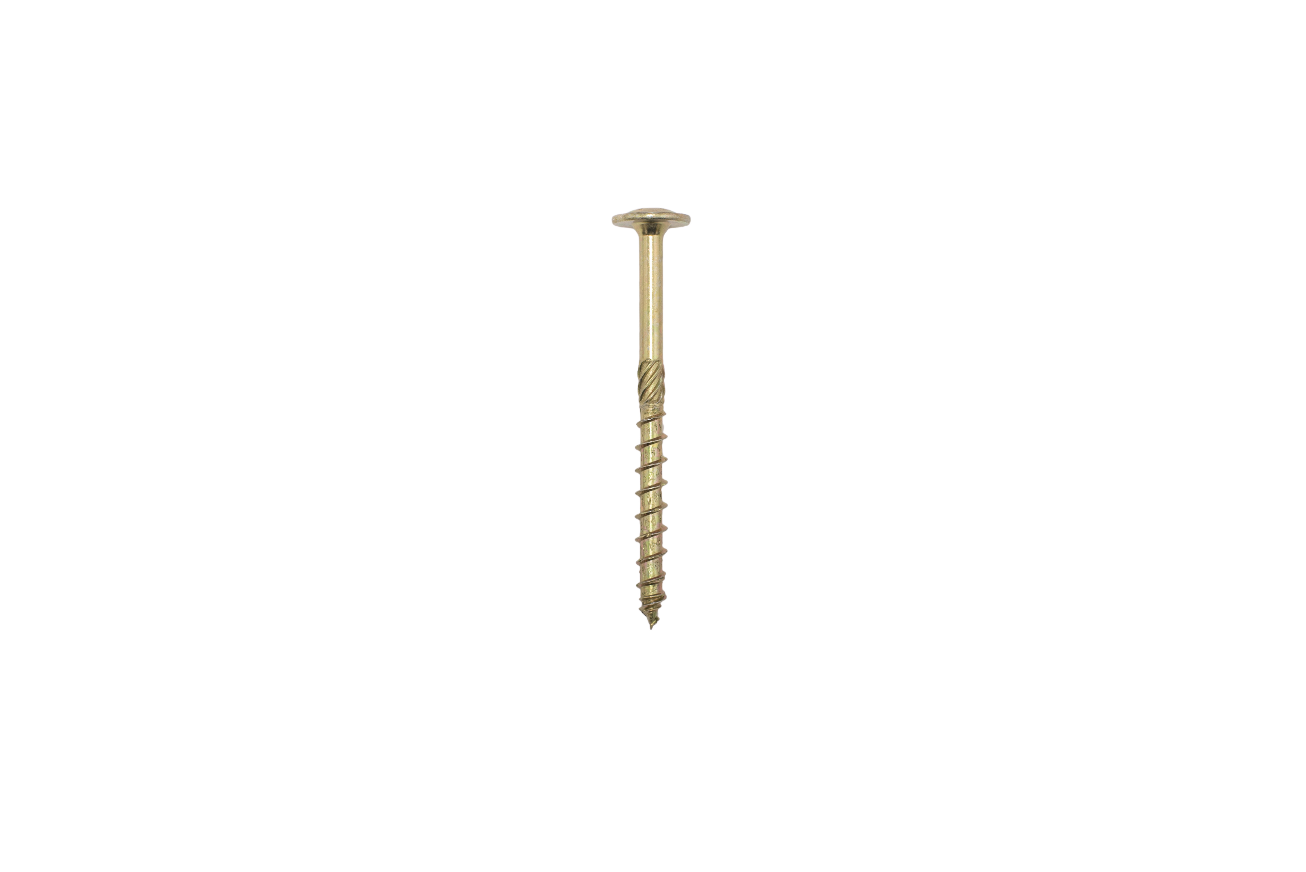 Tellerkopschroeven Geel Verzinkt 8.0 x 100 mm - Doos 50 Stuks, foto 2 van 3