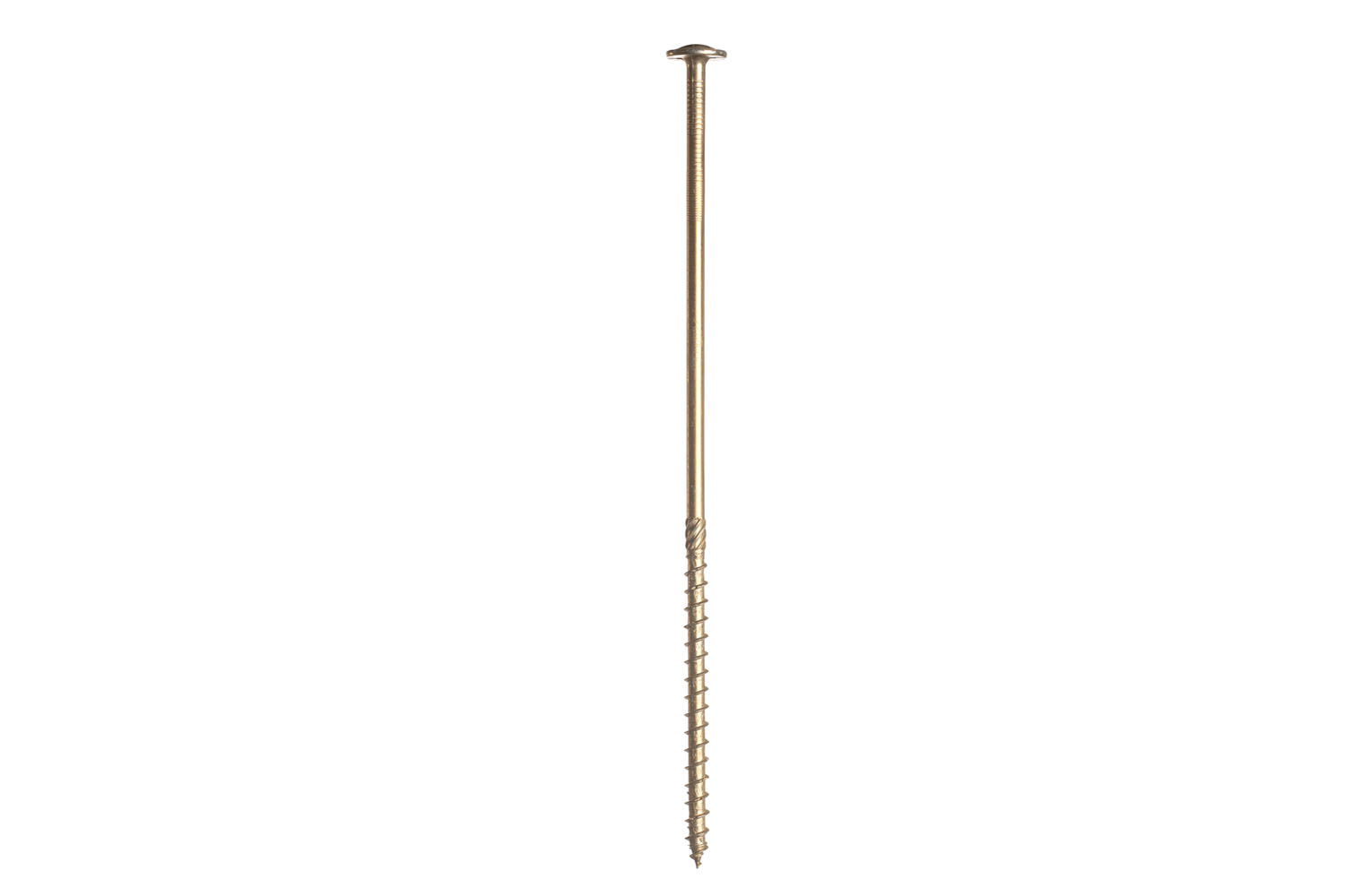 Tellerkopschroeven Geel Verzinkt 8.0 x 260 mm Torx - Doos 50 Stuks, foto 2 van 4