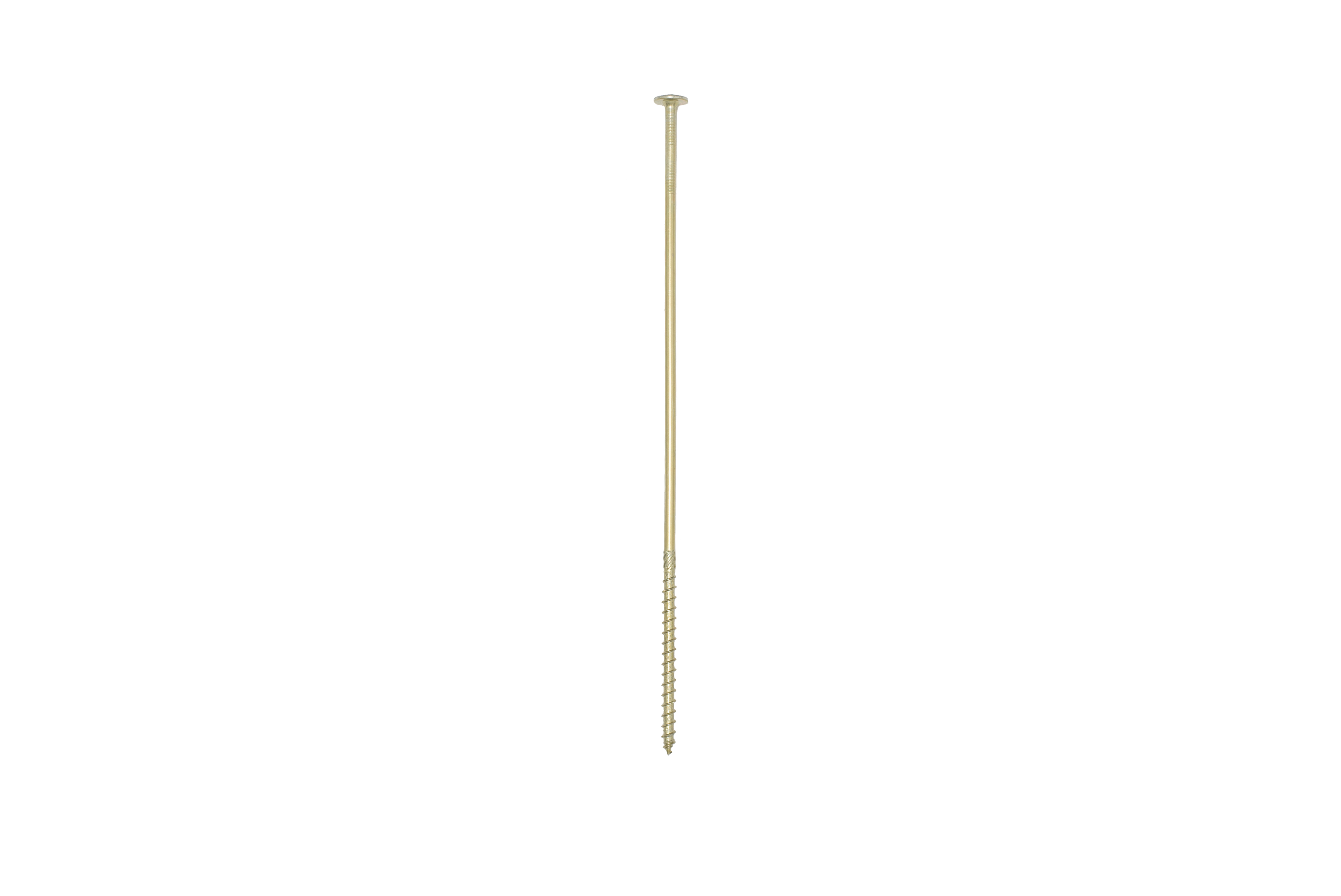 Tellerkopschroeven Geel Verzinkt 8.0 x 360 mm Torx - Doos 50 Stuks, foto 2 van 4