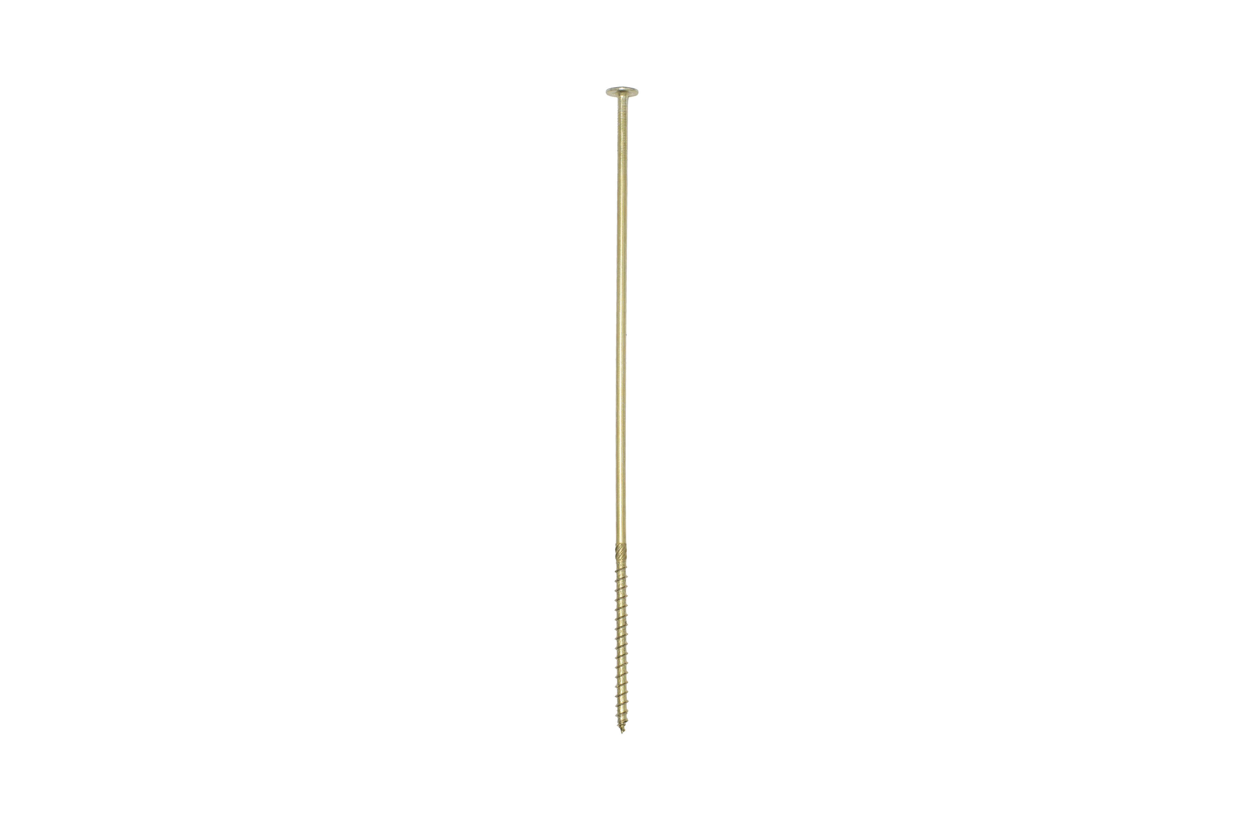 Tellerkopschroeven Geel Verzinkt 8.0 x 380 mm Torx - Doos 50 Stuks, foto 2 van 4