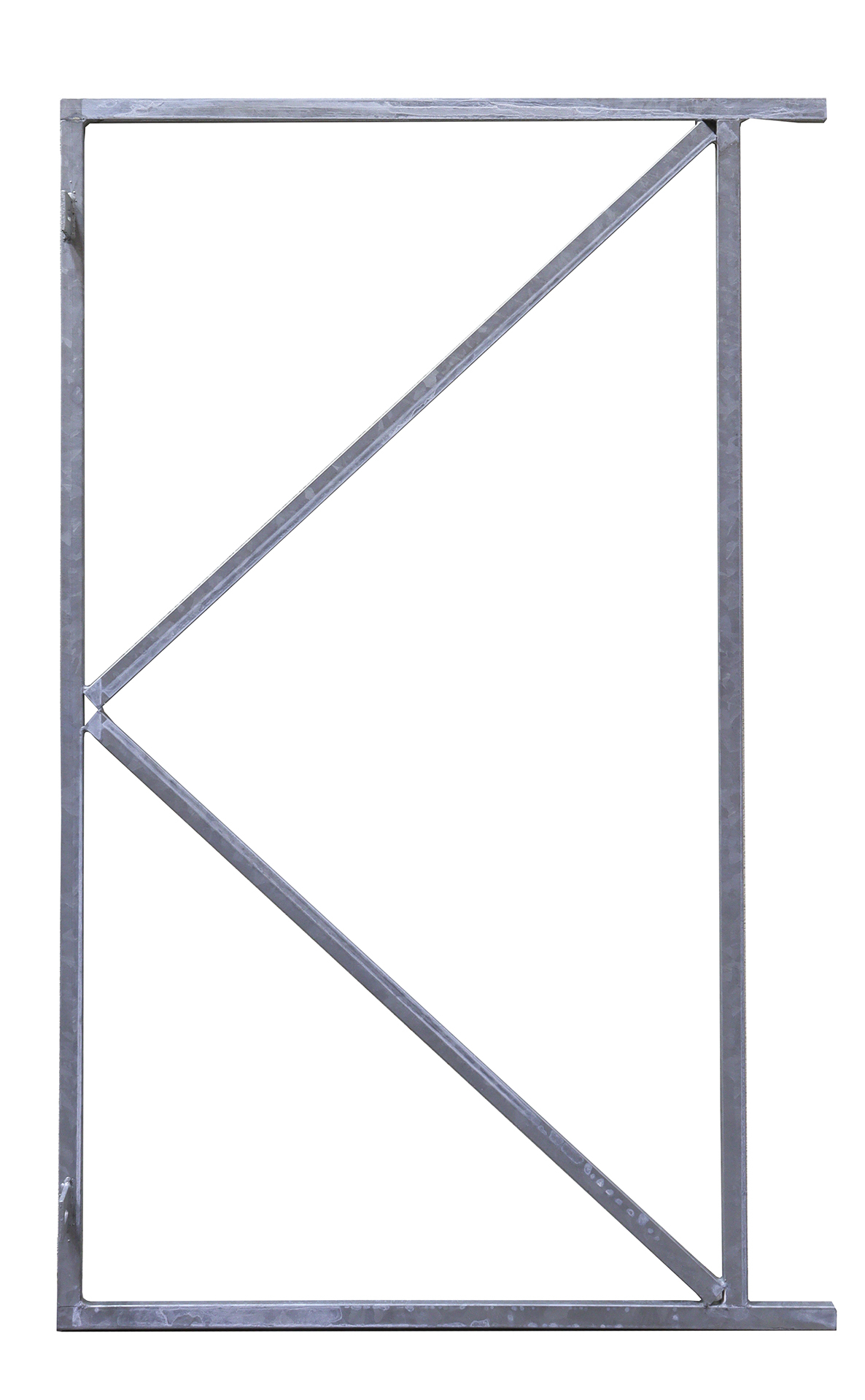 Poortframe Verstelbaar Verzinkt Staal 155 x 100 cm - Per Stuk