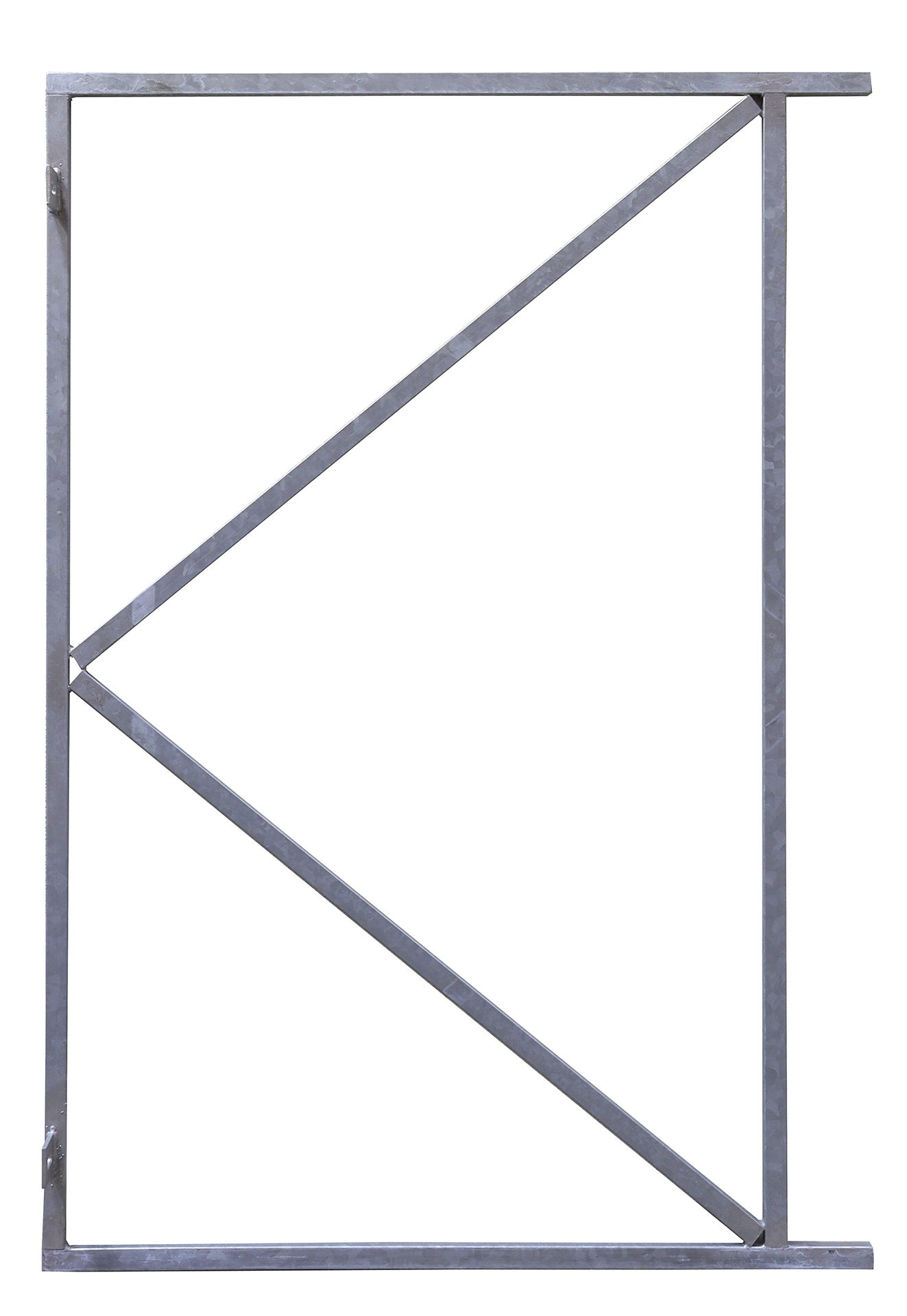 Poortframe Verstelbaar Verzinkt Staal 155 x 110 cm - Per Stuk