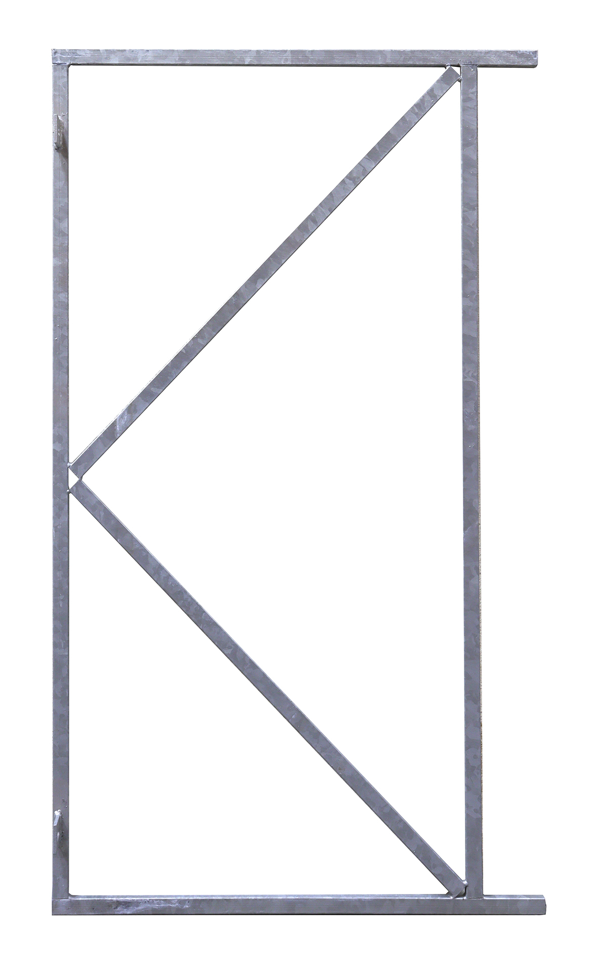 Poortframe Verstelbaar Verzinkt Staal 155 x 90 cm - Per Stuk