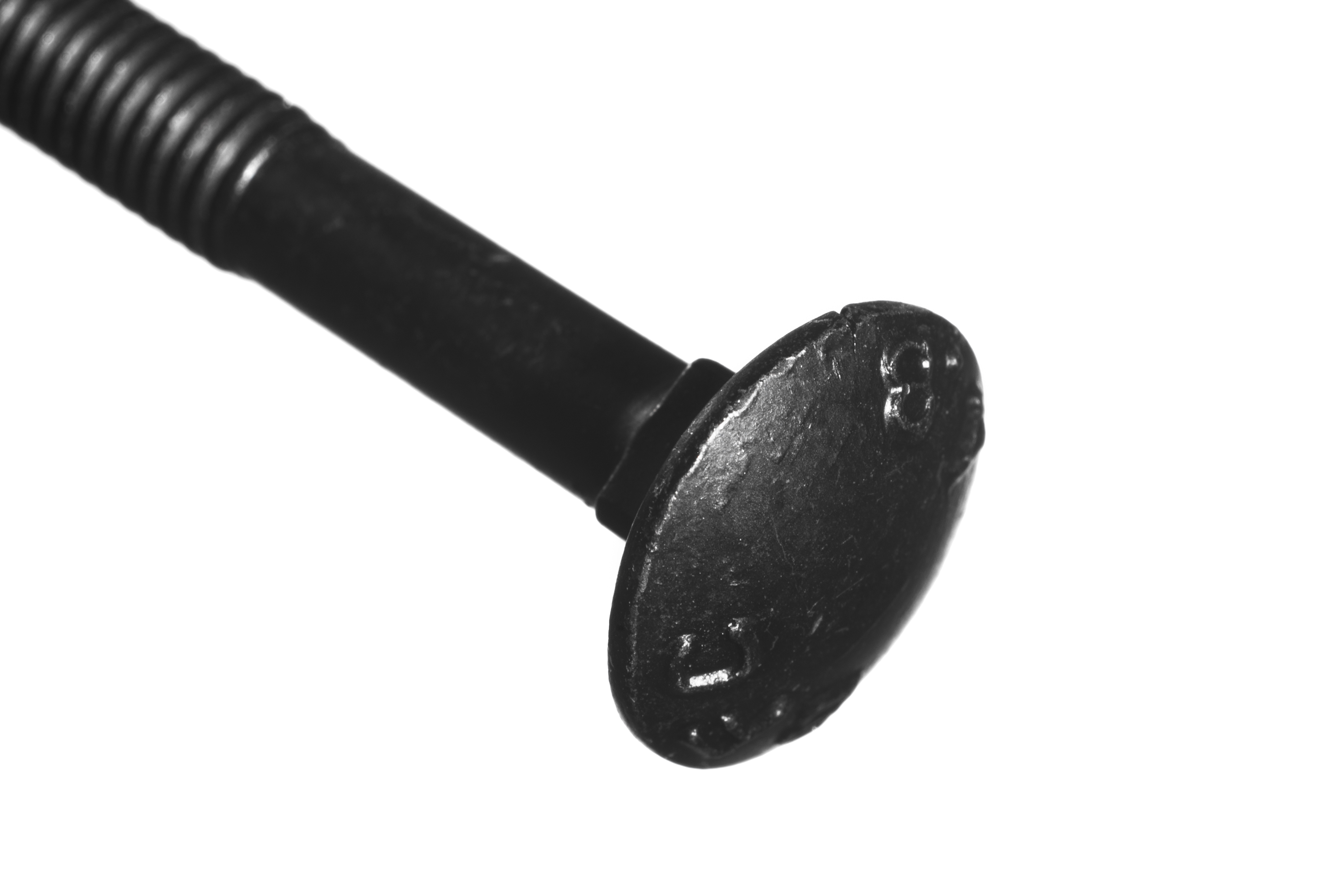 Slotbouten Verzinkt Zwart M6 x 40 mm - 25 Stuks, foto 5 van 5