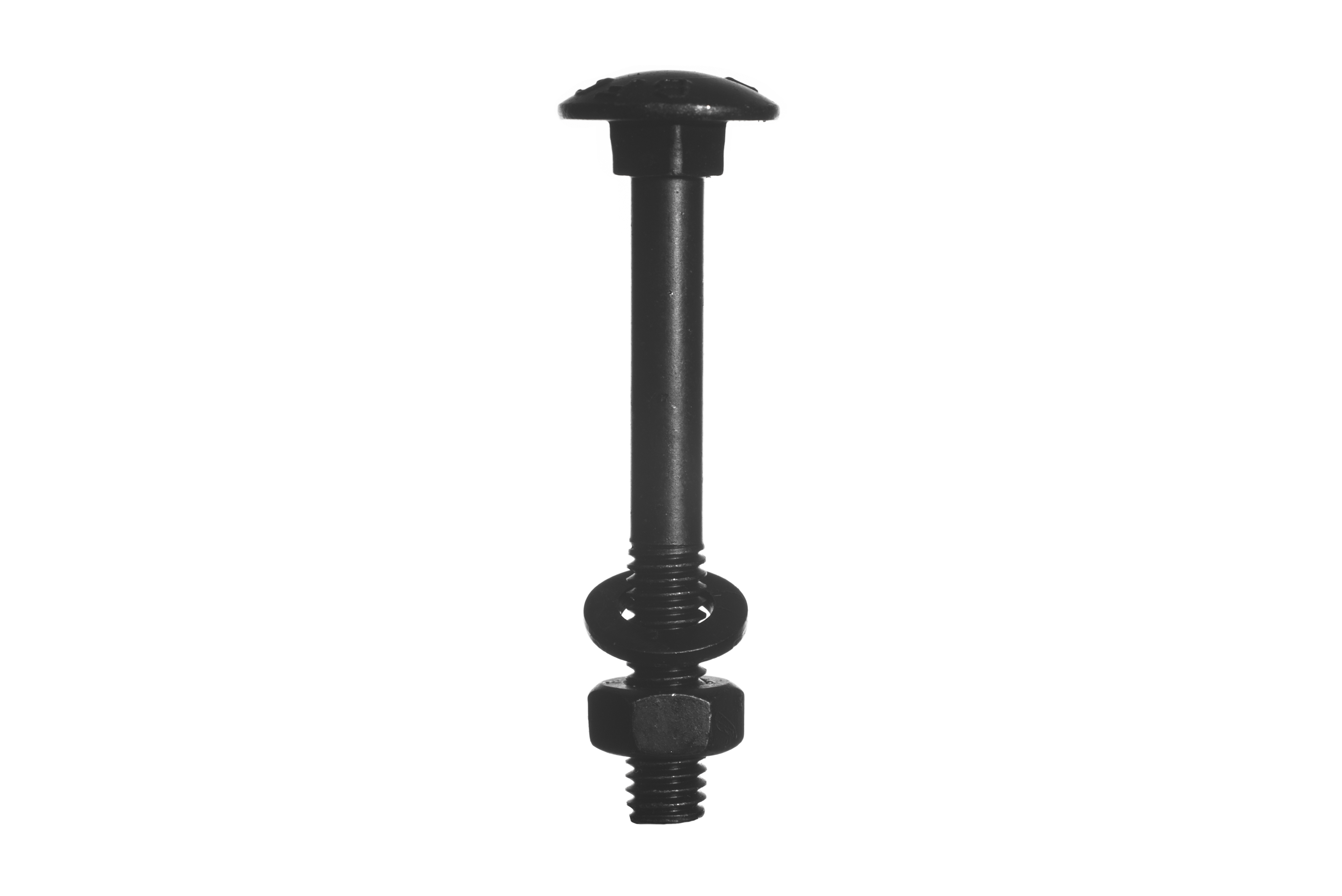 Slotbouten Verzinkt Zwart M6 x 50 mm - Doos 25 Stuks, foto 3 van 5