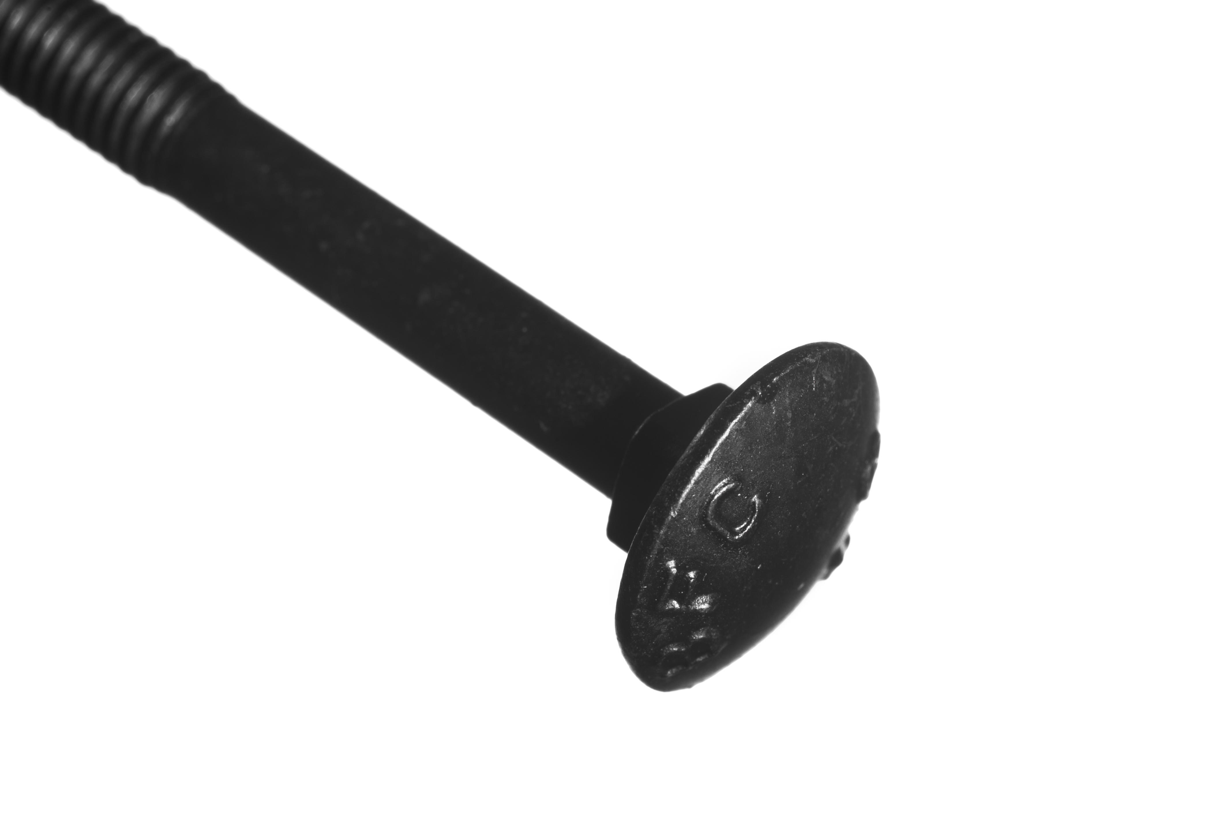 Slotbouten Verzinkt Zwart M6 x 50 mm - Doos 25 Stuks, foto 4 van 5