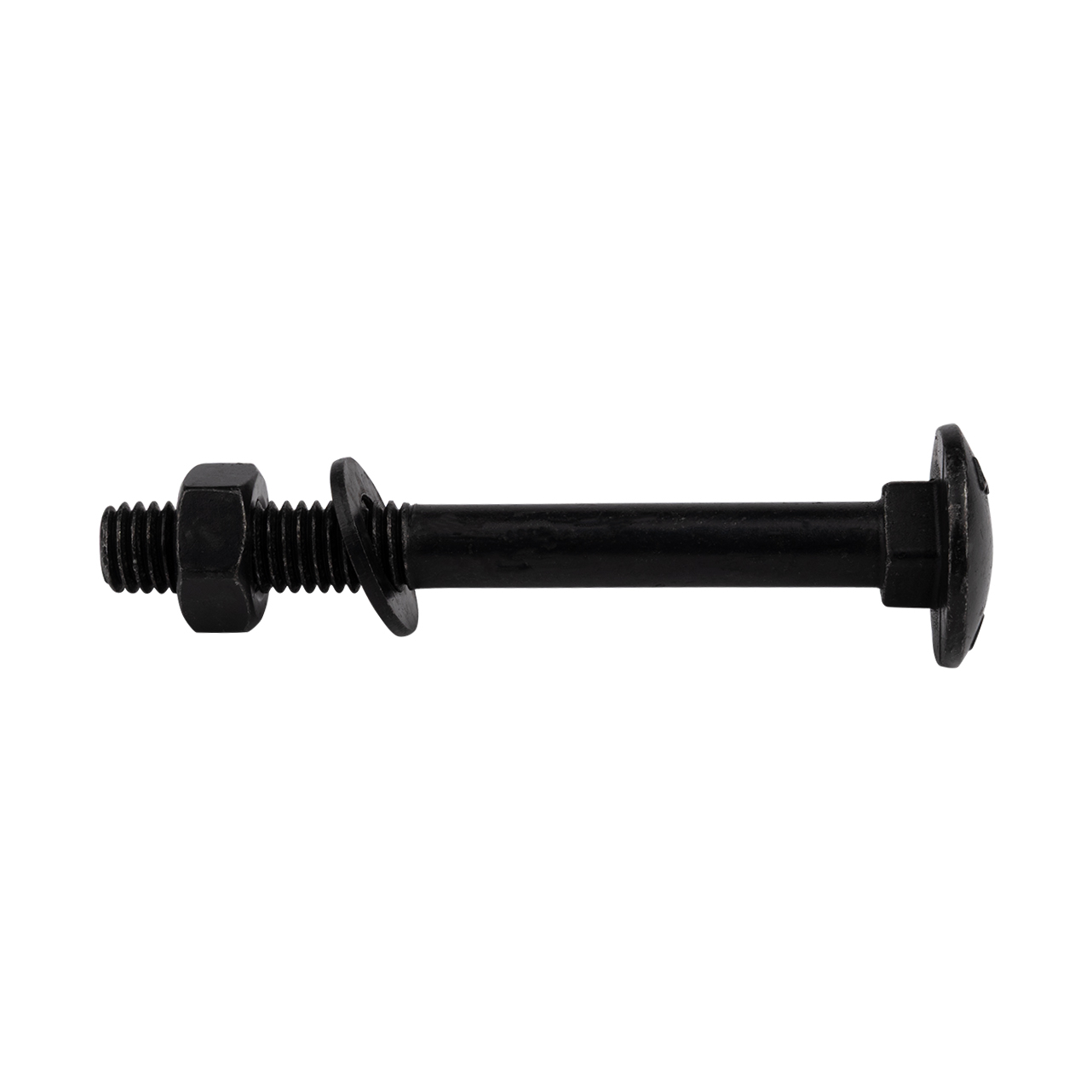 Slotbouten Verzinkt Zwart M8 x 70 mm - Doos 25 Stuks, foto 2 van 3