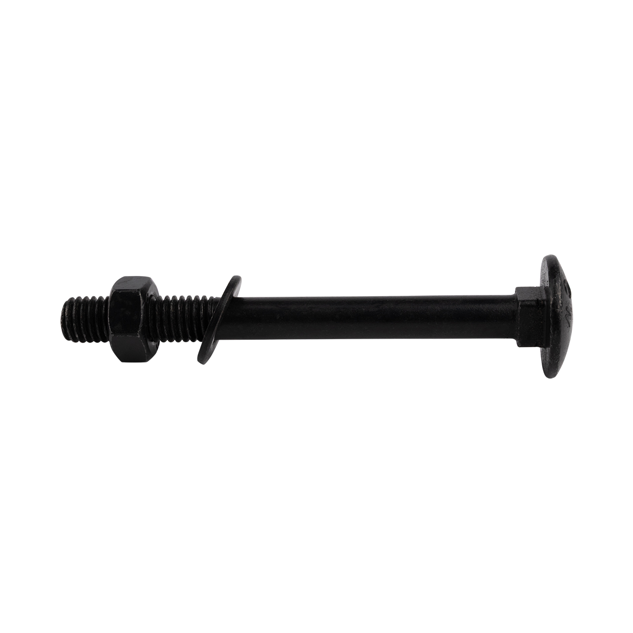 Slotbouten Verzinkt Zwart M8 x 80 mm - Doos 25 Stuks, foto 2 van 3