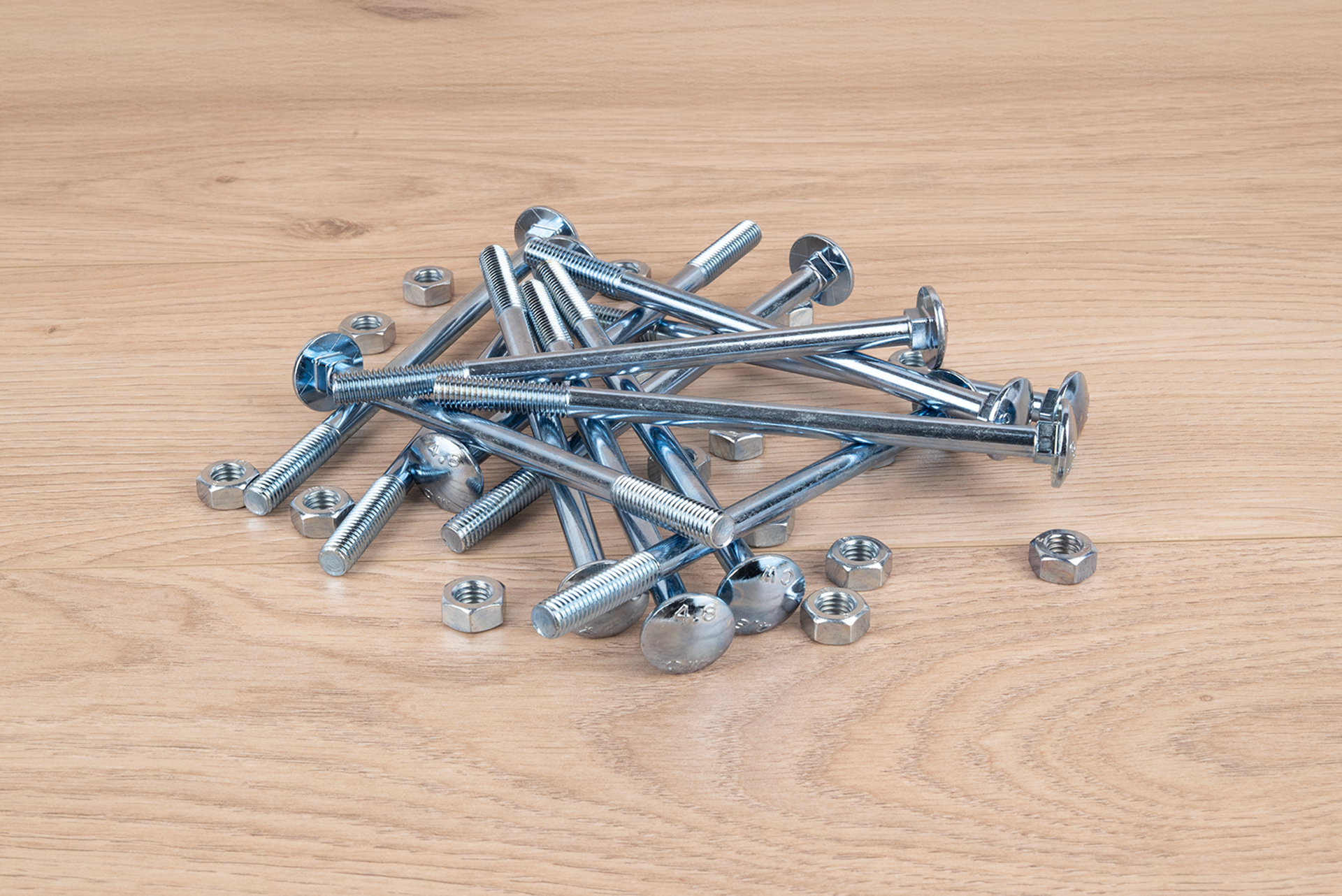 Slotbouten Verzinkt M8 x 140 mm - 50 stuks, foto 3 van 3