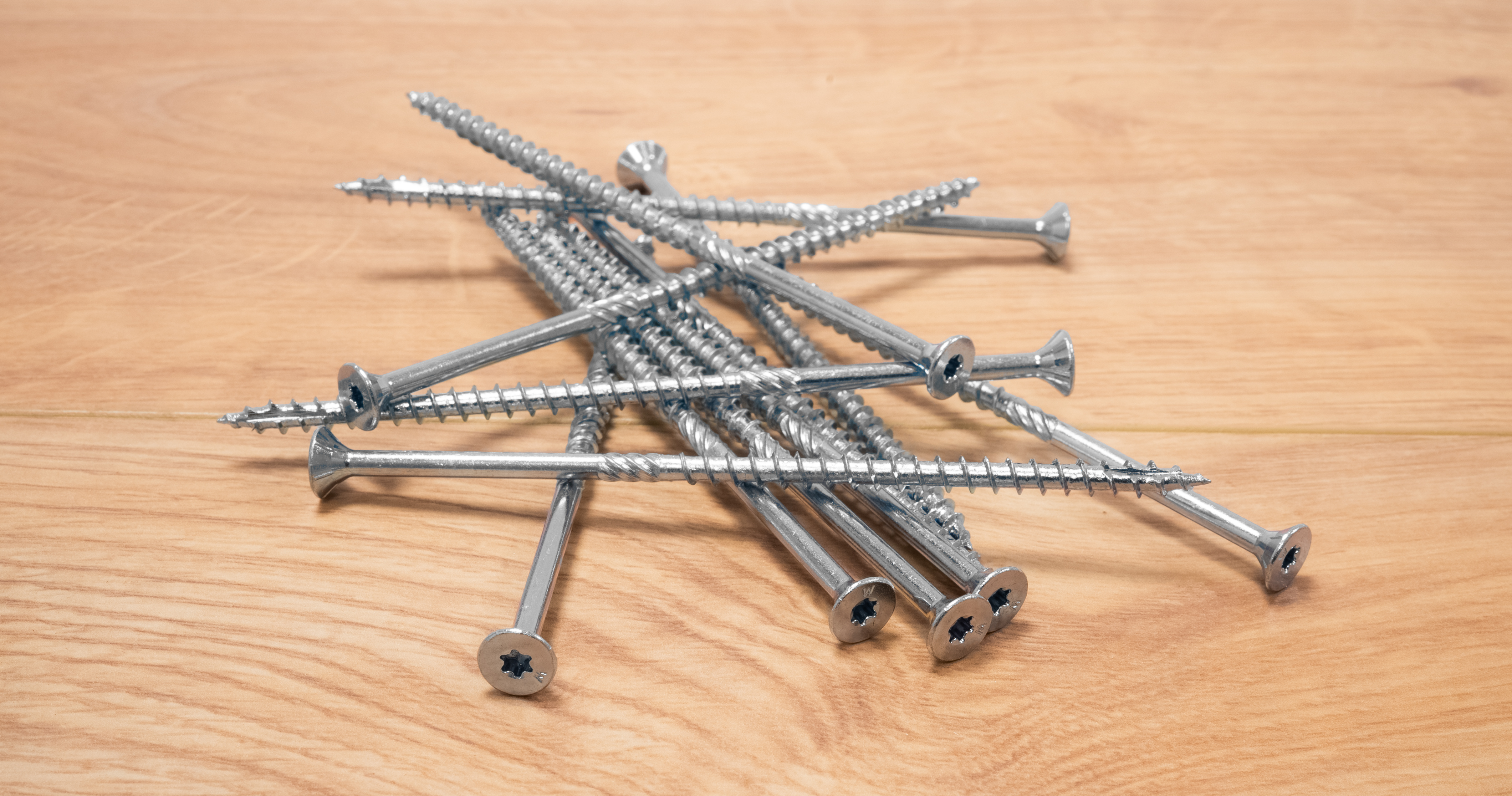 Spaanplaatschroeven Verzinkt 6 x 130 mm Torx 30 Deeldraad - Doos 100 Stuks, foto 3 van 4