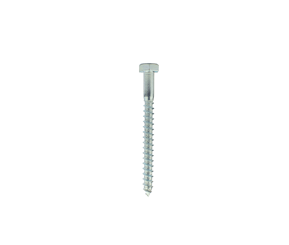 Houtdraadbouten Verzinkt M10 x 110 mm - Doos 50 stuks, foto 2 van 2