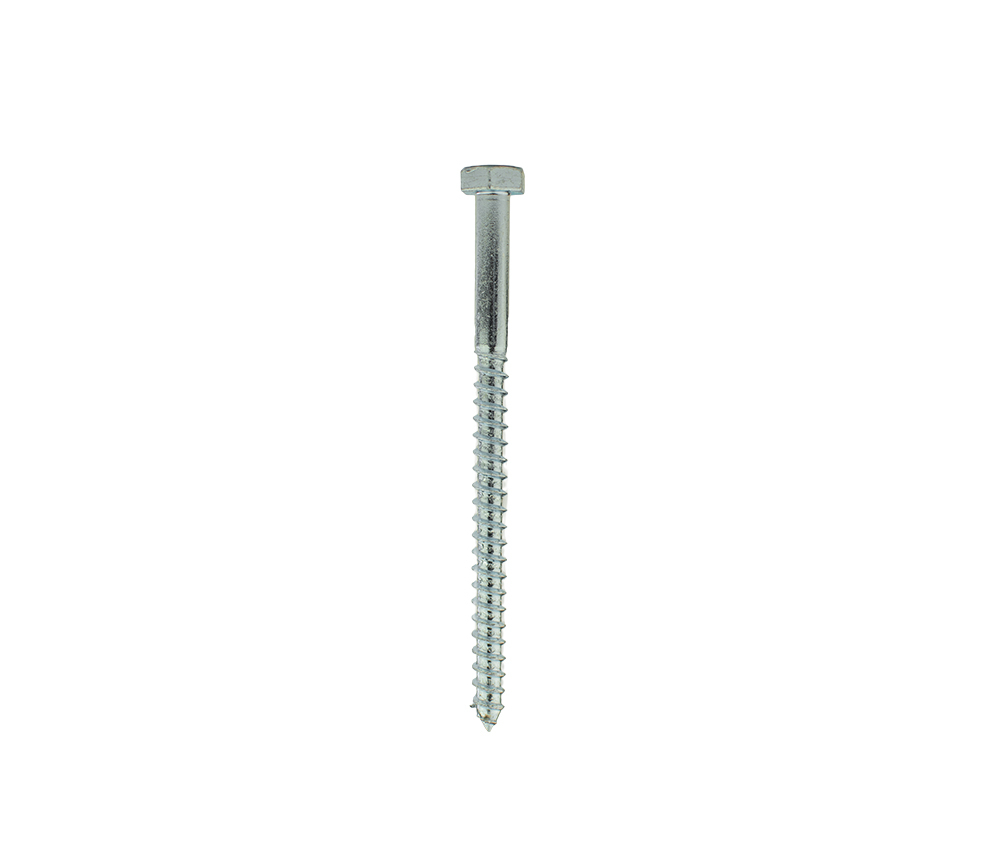 Houtdraadbouten Verzinkt M10 x 150 mm - Doos 50 stuks, foto 2 van 2