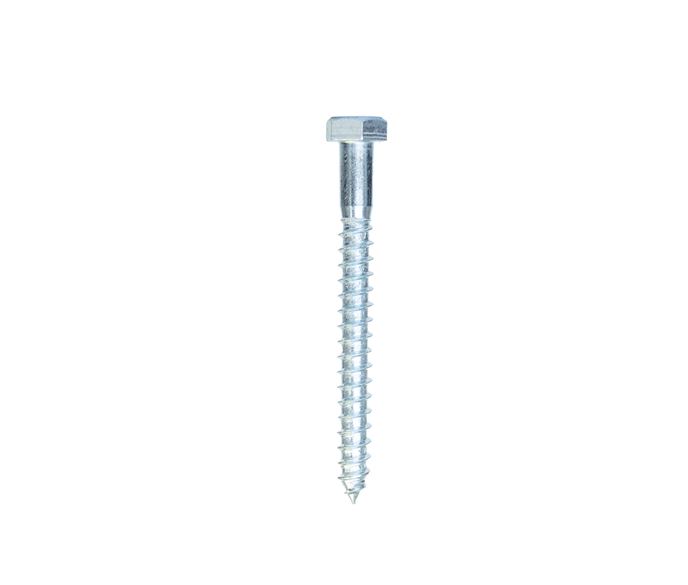 Houtdraadbouten Verzinkt M12 x 120 mm - Doos 50 stuks, foto 2 van 2