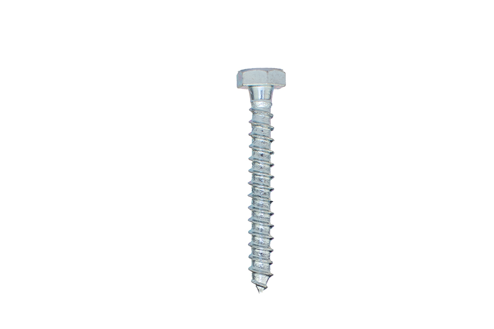 Houtdraadbouten Verzinkt M6 x 45 mm - Doos 200 stuks, foto 2 van 3