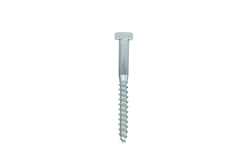 Houtdraadbouten Verzinkt M6 x 55 mm - Doos 200 stuks, foto 2 van 3