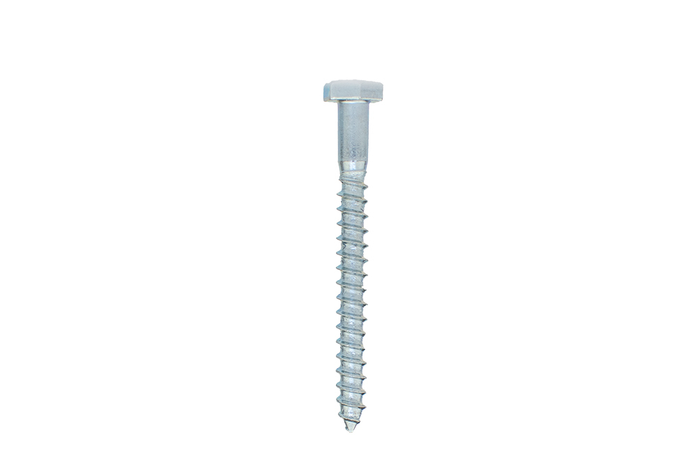 Houtdraadbouten Verzinkt M6 x 60 mm - Doos 200 stuks, foto 2 van 3