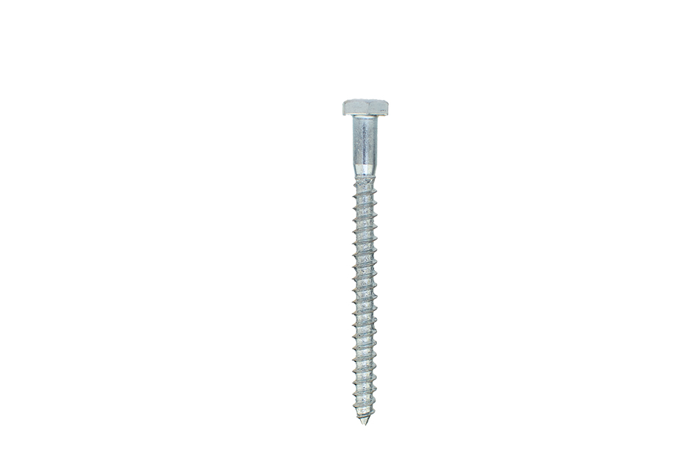 Houtdraadbouten Verzinkt M6 x 70 mm - Doos 200 stuks, foto 2 van 2