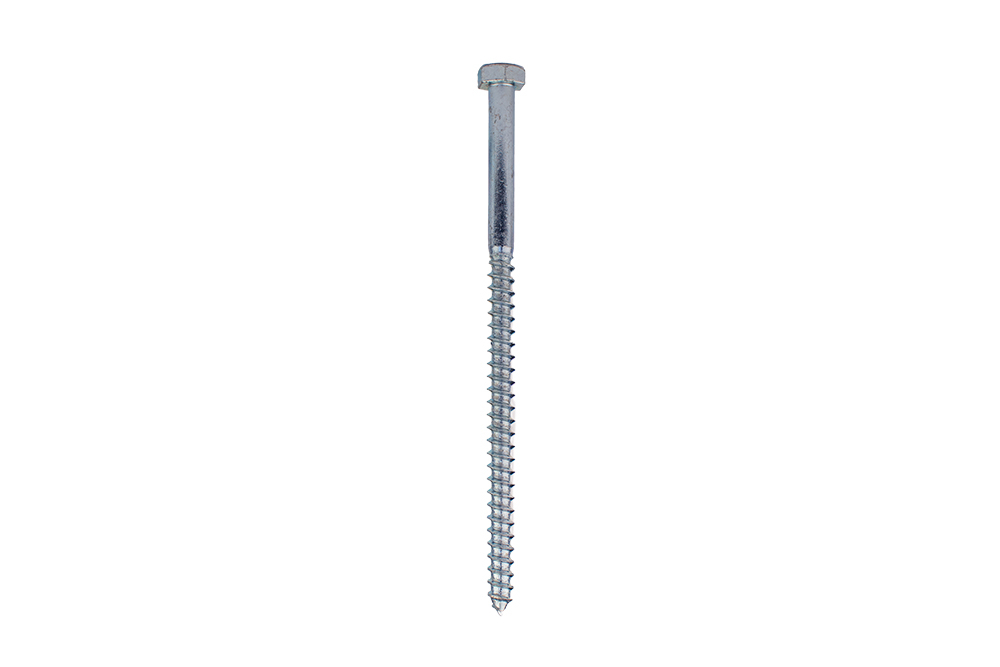 Houtdraadbouten Verzinkt M8 x 160 mm - Doos 50 stuks, foto 2 van 2