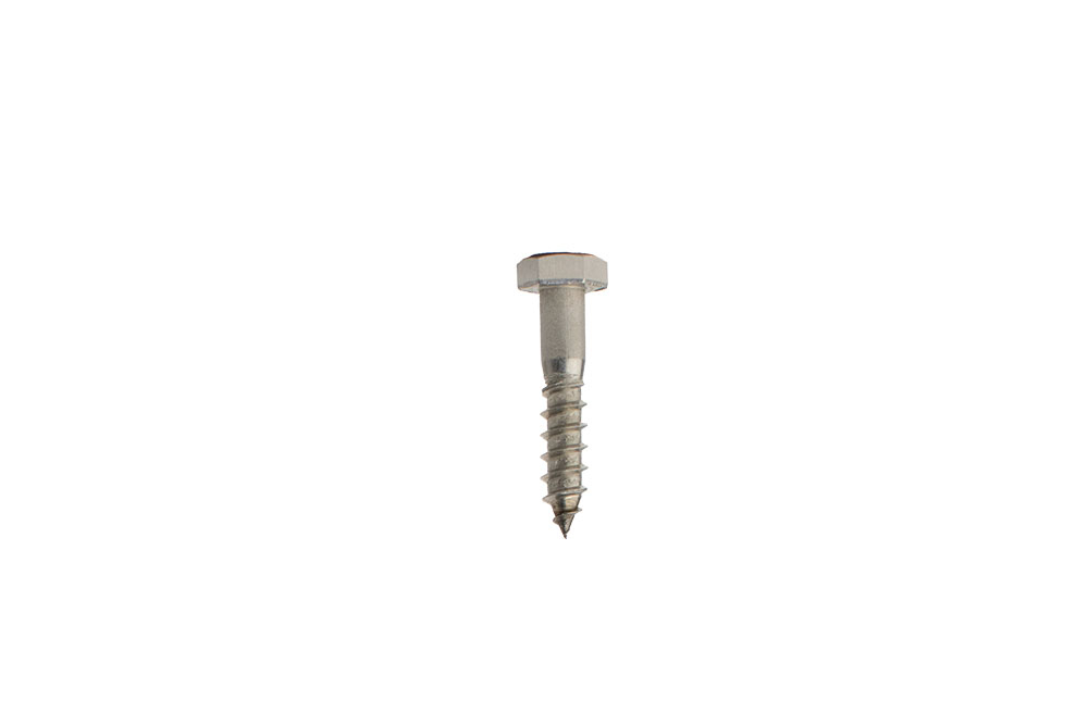 Houtdraadbouten RVS M6 x 30 mm - Doos 200 stuks, foto 2 van 2