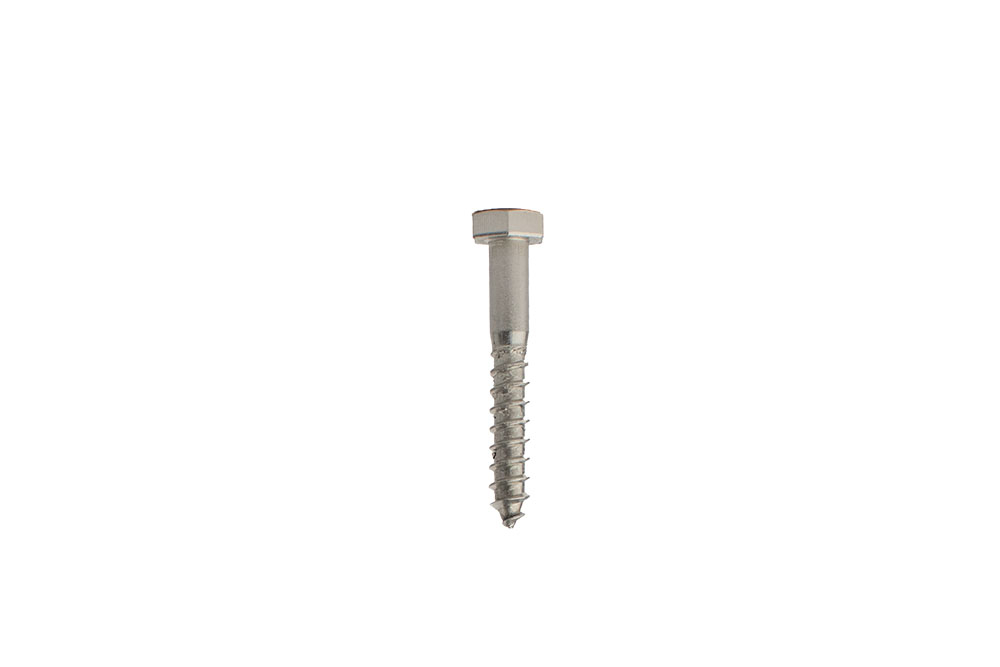 Houtdraadbouten RVS M6 x 40 mm - Doos 200 stuks, foto 2 van 2