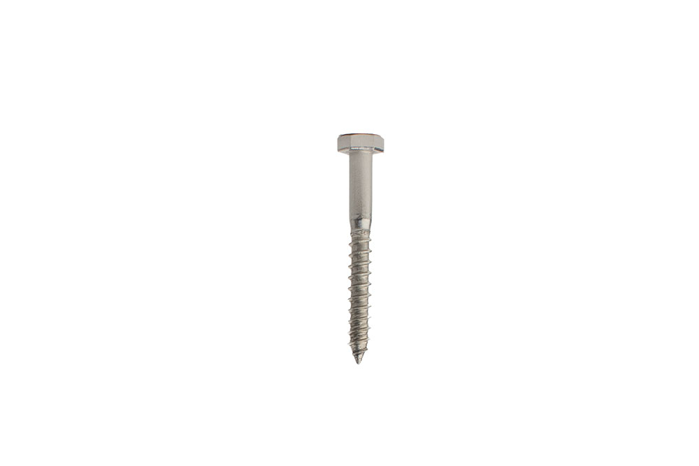 Houtdraadbouten RVS M6 x 50 mm - Doos 200 stuks, foto 2 van 2