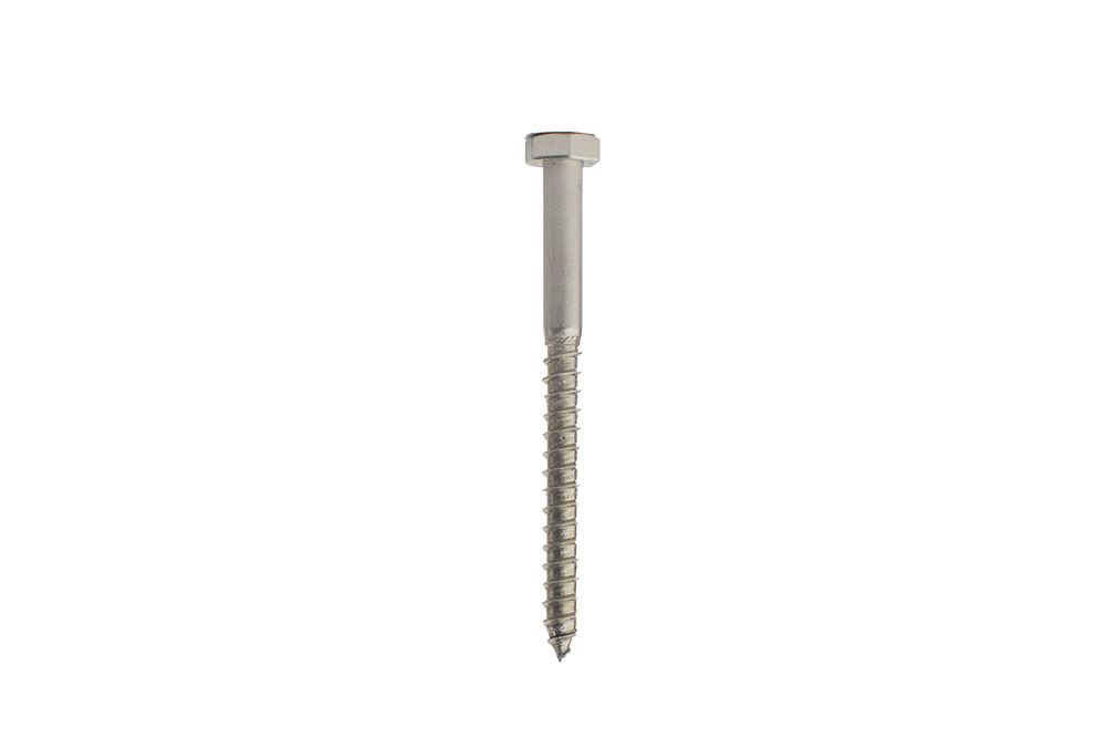Houtdraadbouten RVS M6 x 70 mm - Doos 100 stuks, foto 2 van 2