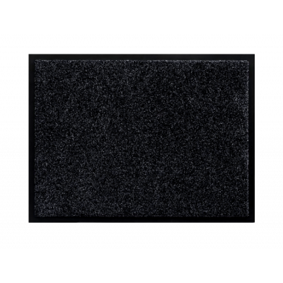 Schoonloopmat 60 x 80 cm Zwart - Per Stuk