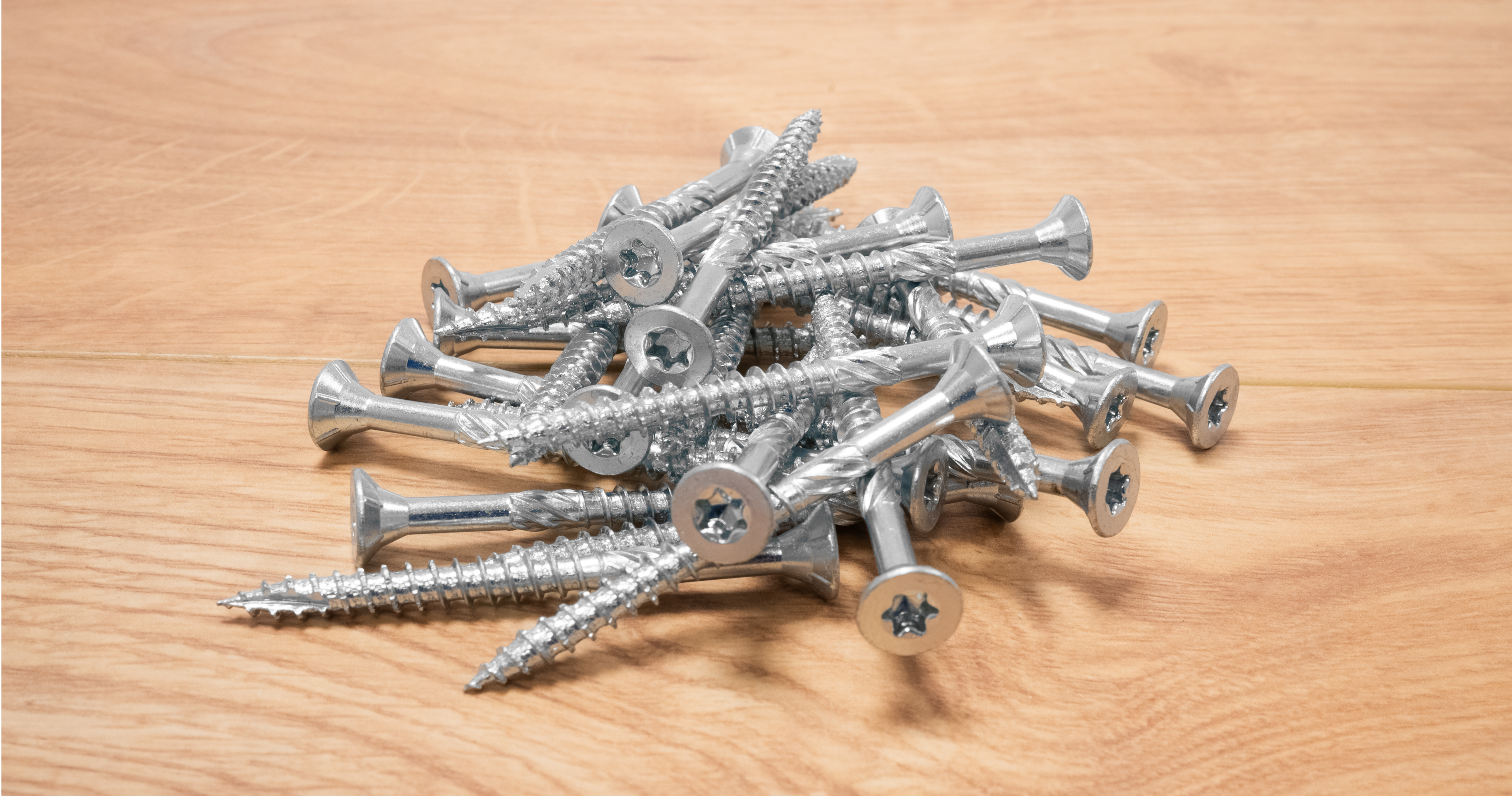 Spaanplaatschroeven Verzinkt 5 x 40 mm Torx 20 Deeldraad - Doos 200 Stuks, foto 2 van 4