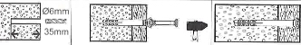 Slagpluggen 6 x 80 mm - Doos 200 stuks, foto 4 van 4