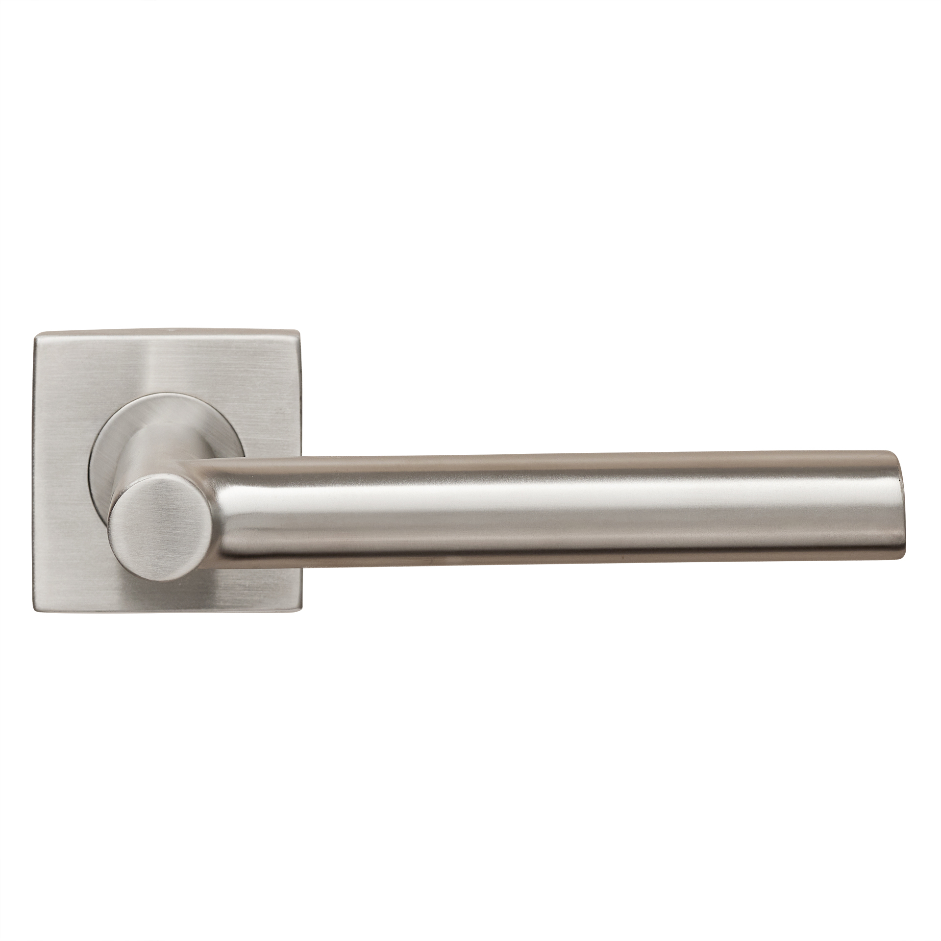 Lavuzo deurkruk Grosetto RVS met vierkant rozet - Per set, foto 4 van 6