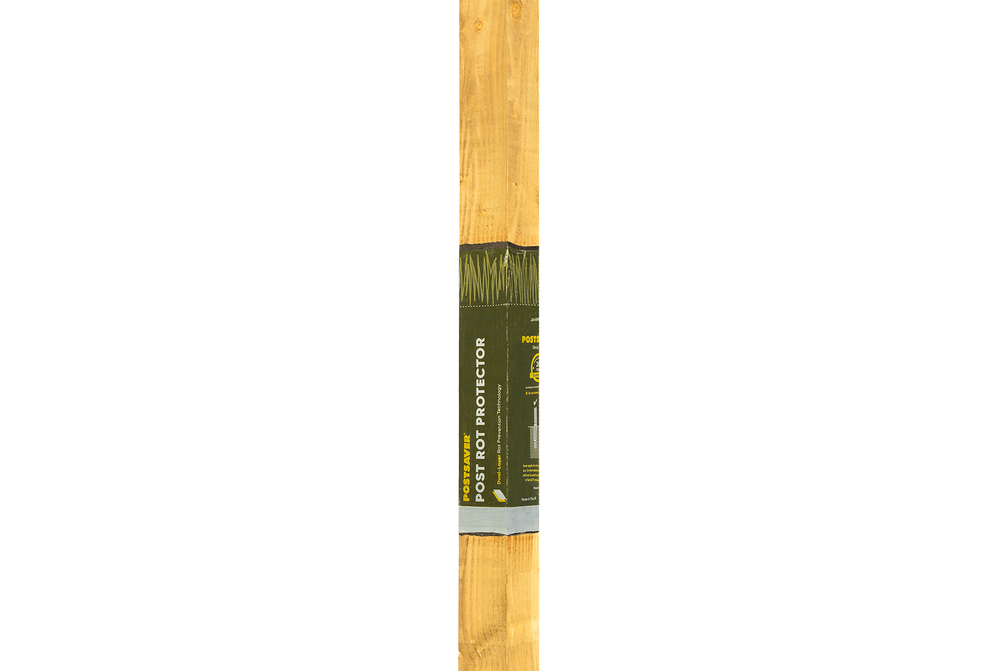 Postsaver Paalbeschermer voor Vierkante Palen 90 x 90 mm - Per Stuk