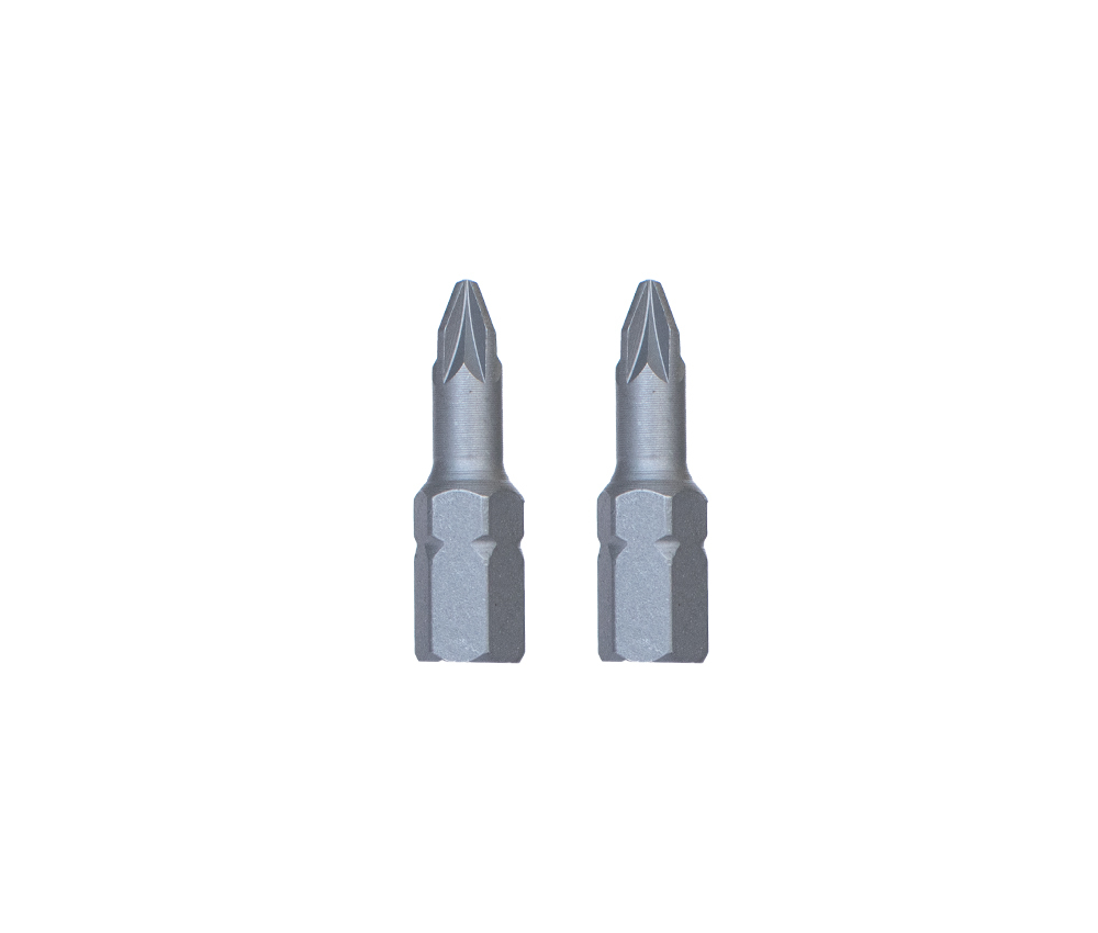 Pozidrive Bits PZ-1 25 mm - 10 Stuks, foto 2 van 3