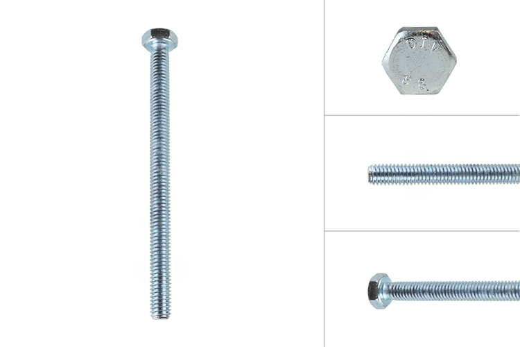 Tapbouten Verzinkt M6 x 80 mm - 200 stuks