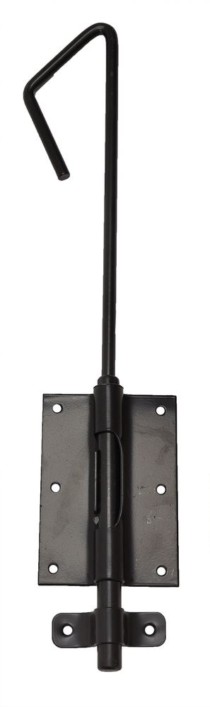 Staartgrendel Zwart Verzinkt 40 cm - Per Stuk