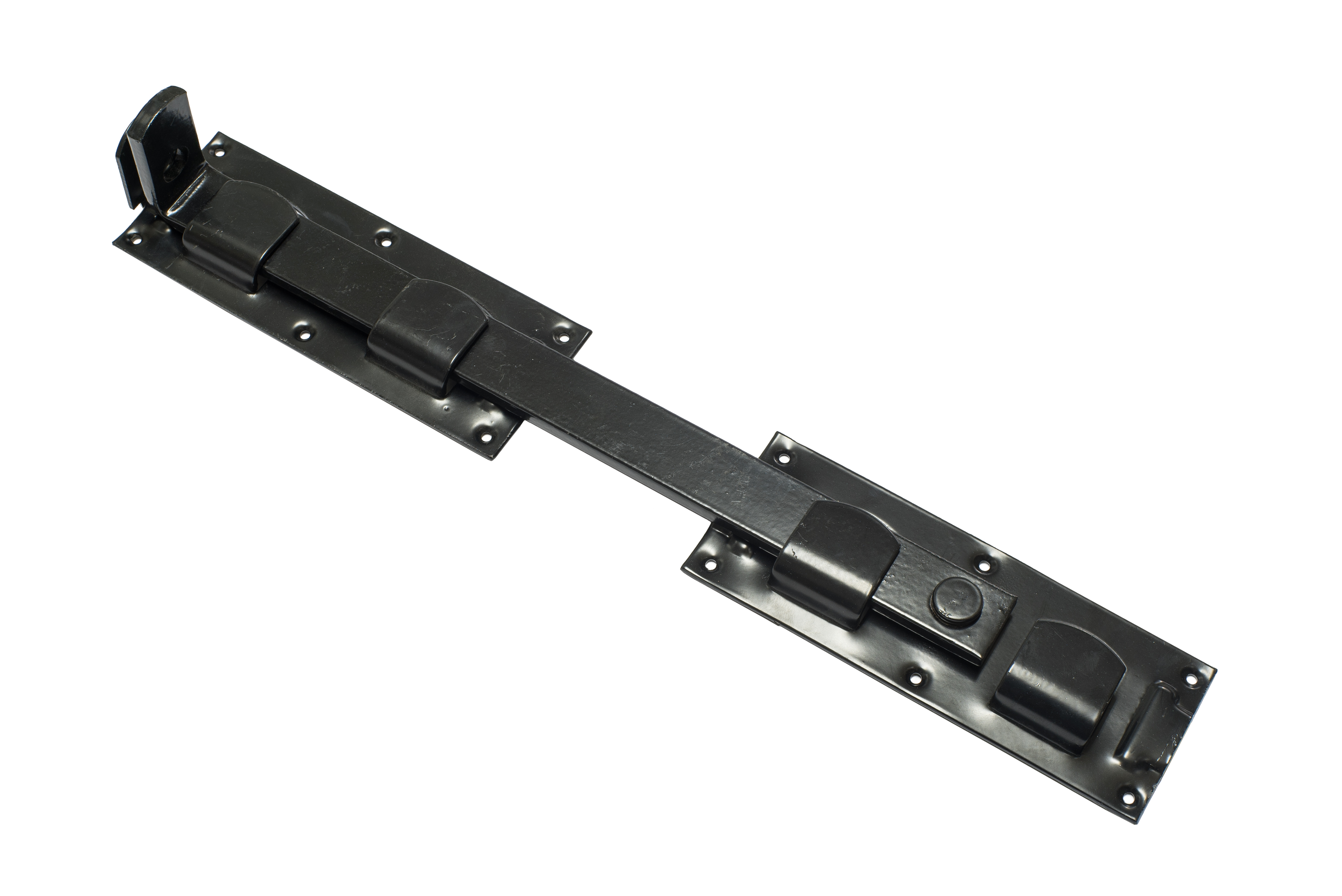 Overslaggrendel Zwart 430 mm - Per Stuk, foto 2 van 4