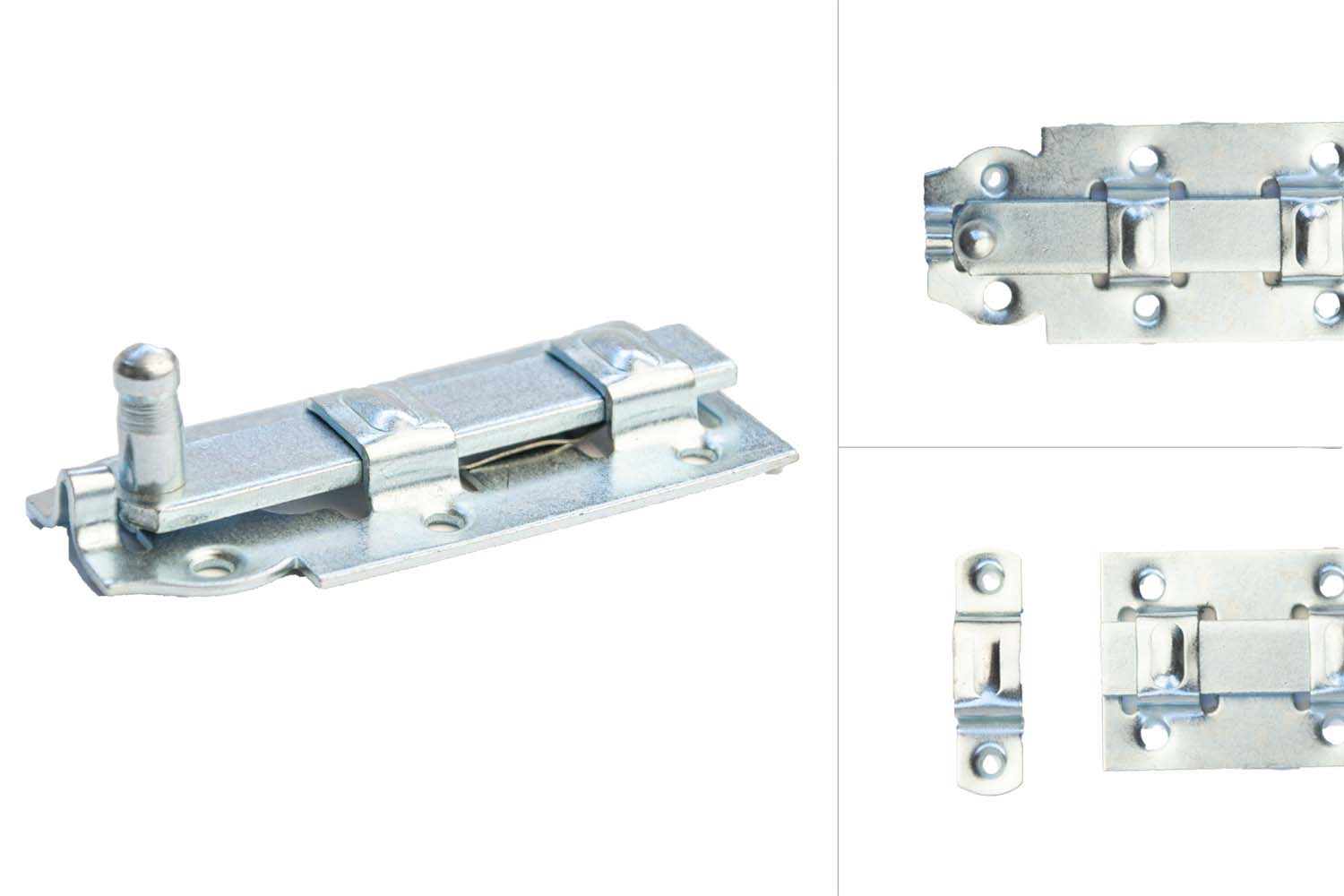 Rolschuif Vlak Verzinkt 100 x 45 mm - Per Stuk