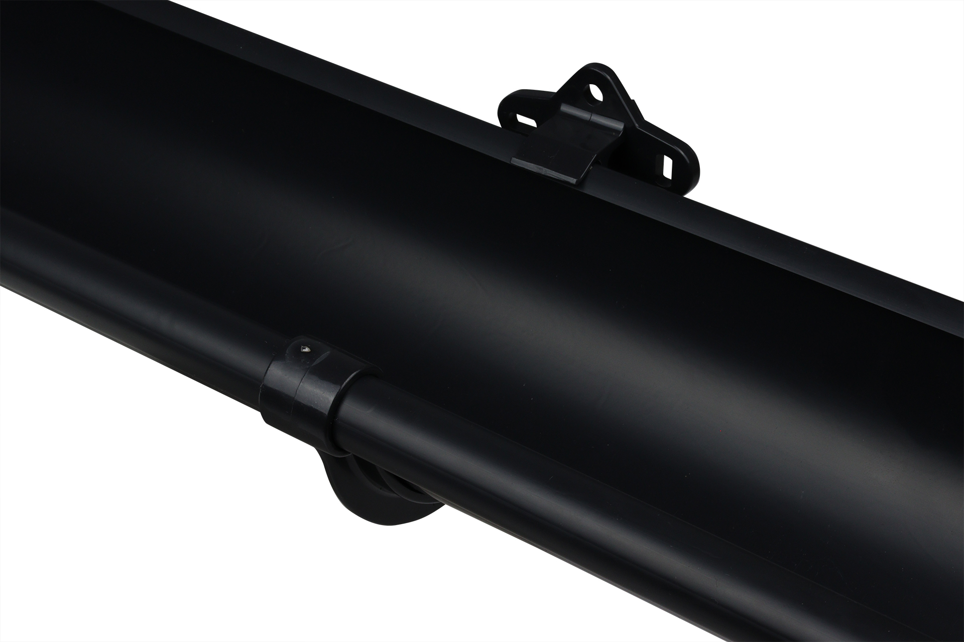 PVC gootbeugel antraciet Ø 100 mm - Per stuk, foto 3 van 3