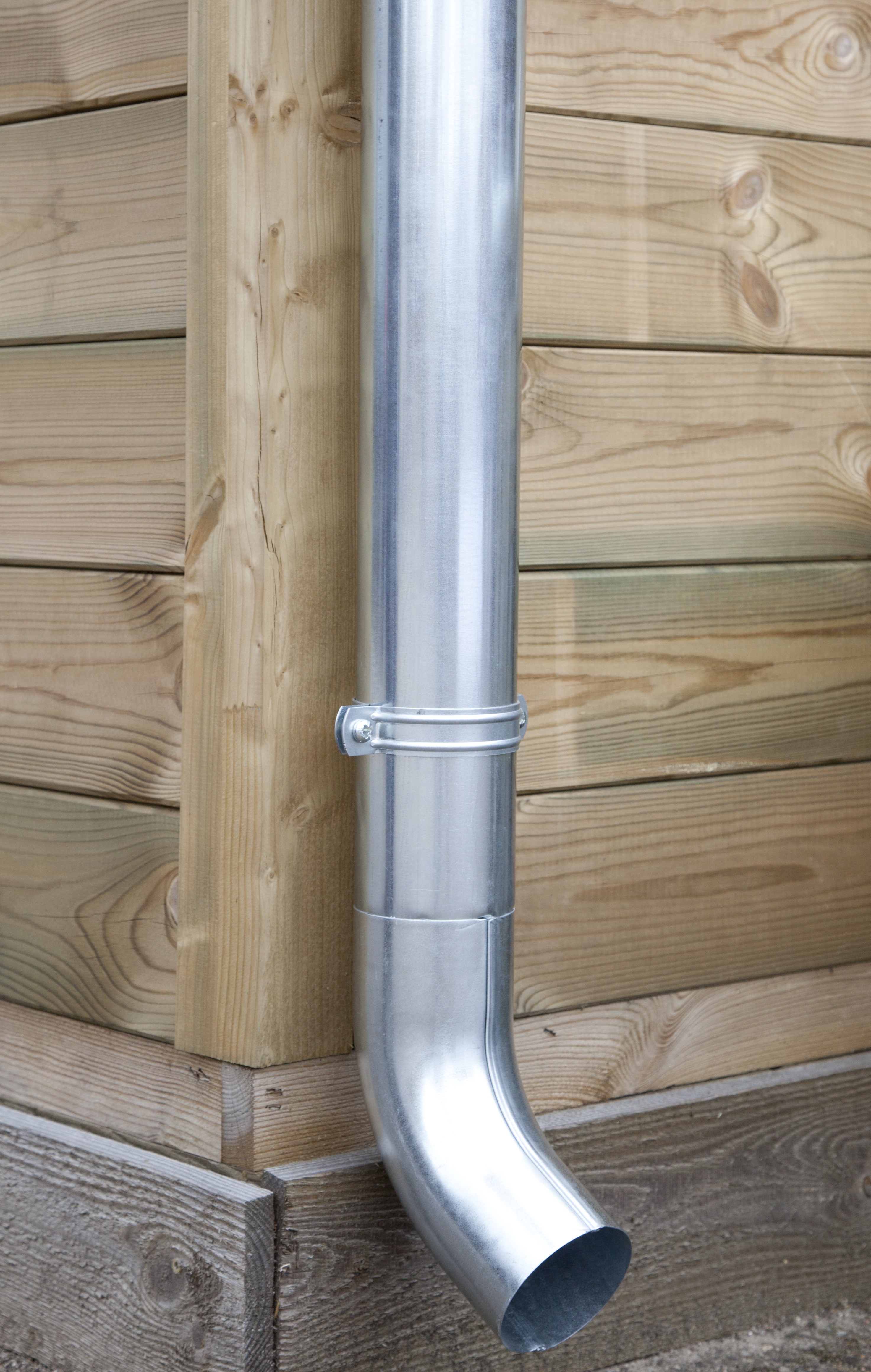 Zinken afvoerbuis 80 cm Ø 87 mm - Per stuk, foto 2 van 3