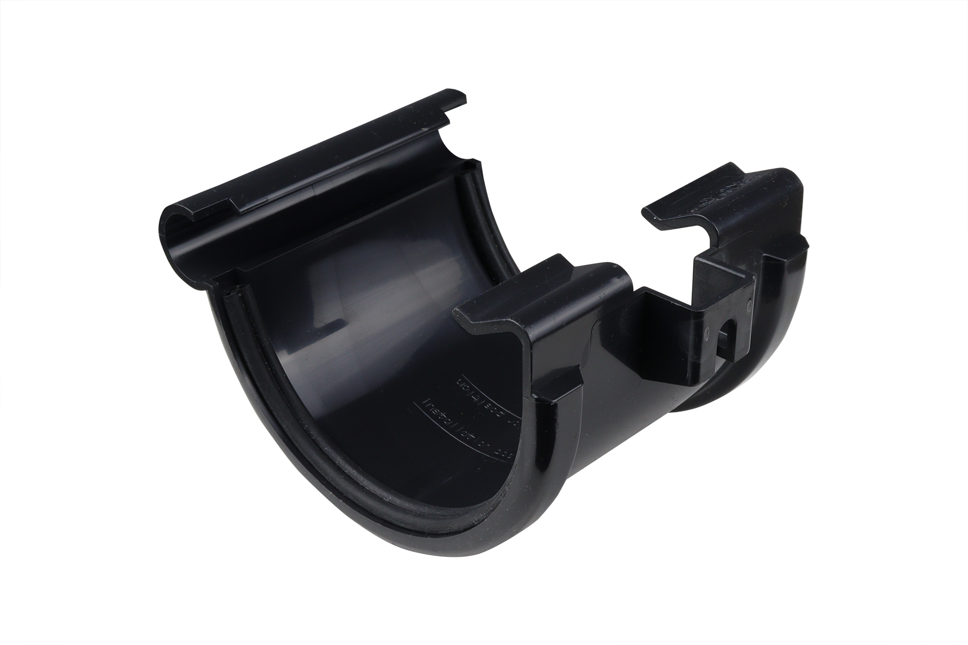 Verbindingsstuk PVC goot antraciet Ø 100 mm - Per stuk