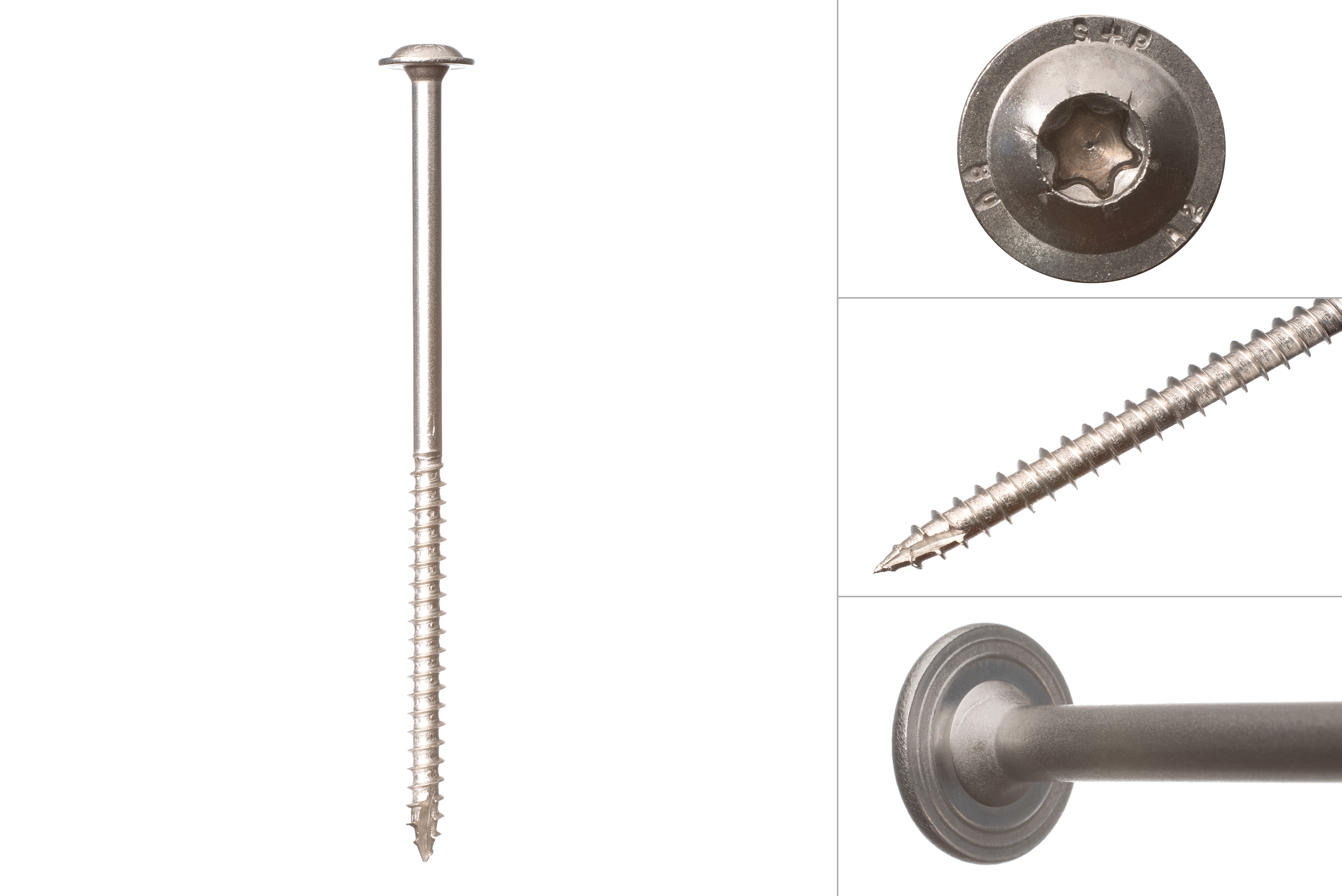 Tellerkopschroeven RVS A4 8.0 x 160 mm Torx 40 - Doos 50 Stuks