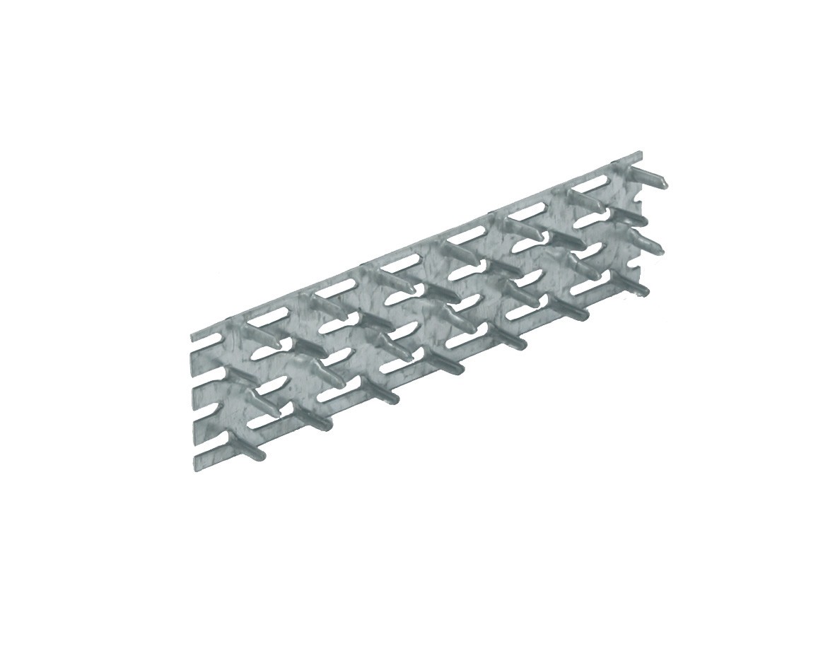 Kramplaat 76 x 127 mm Verzinkt - Per Stuk