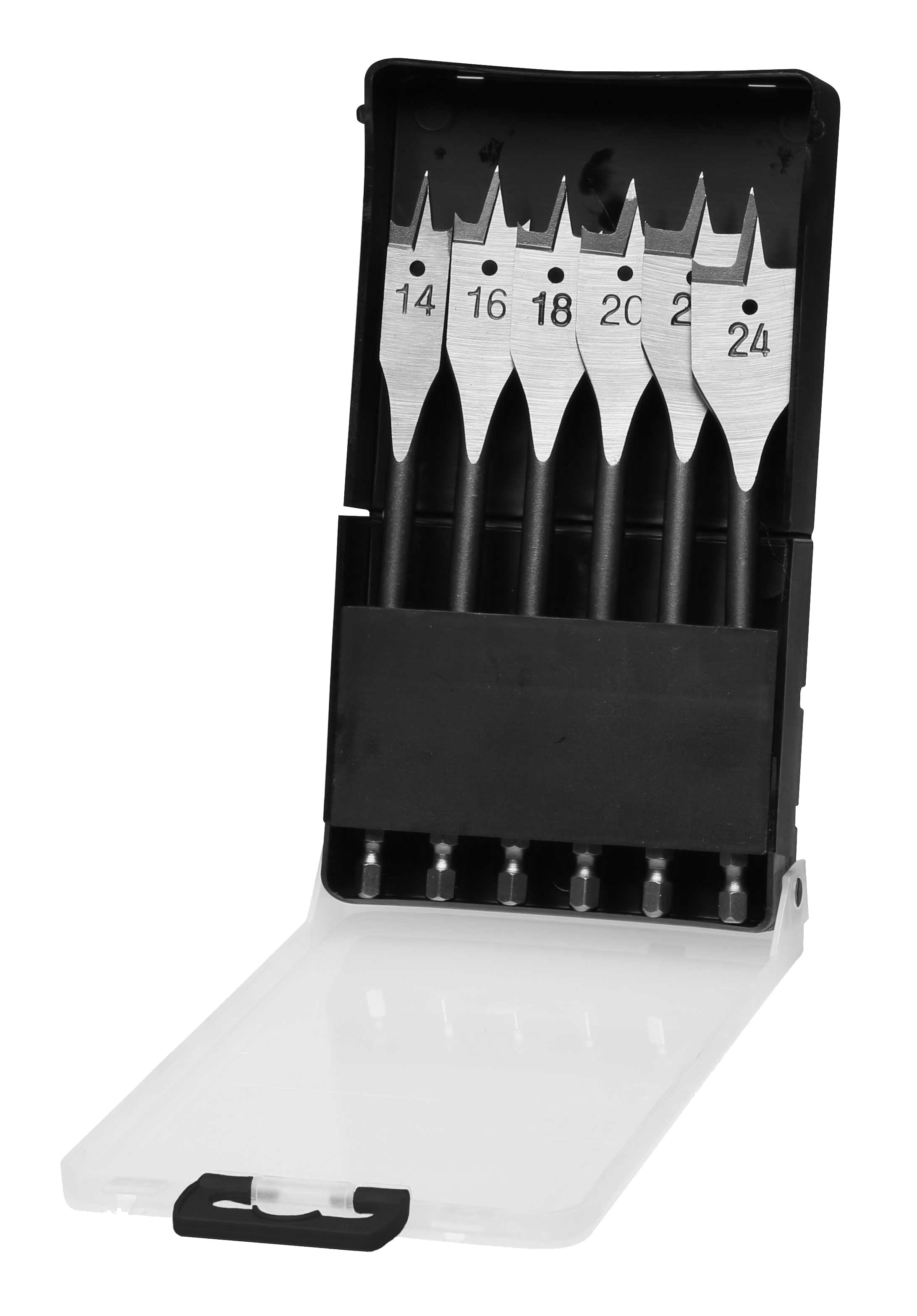 Speedborenset 14-24 mm 6-delig - Per set