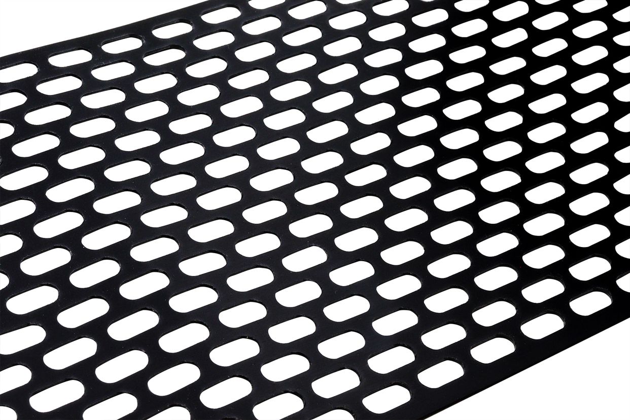 Ventilatieprofiel PVC zwart 80 mm - Rol 5m, foto 2 van 2