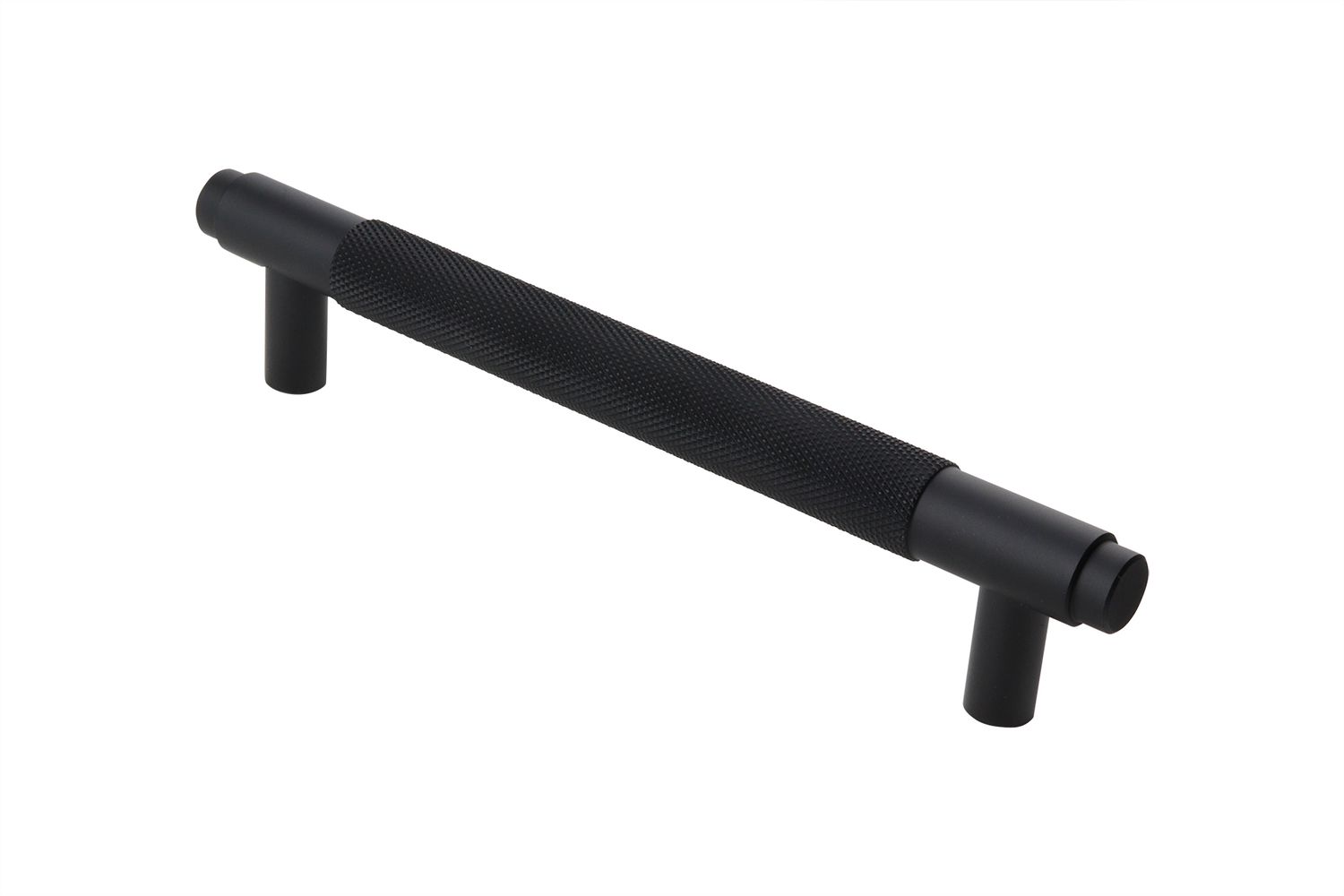 Lavuzo Handgreep Ribbel Zwart 160 mm - Boorafstand 128 mm - Per Stuk
