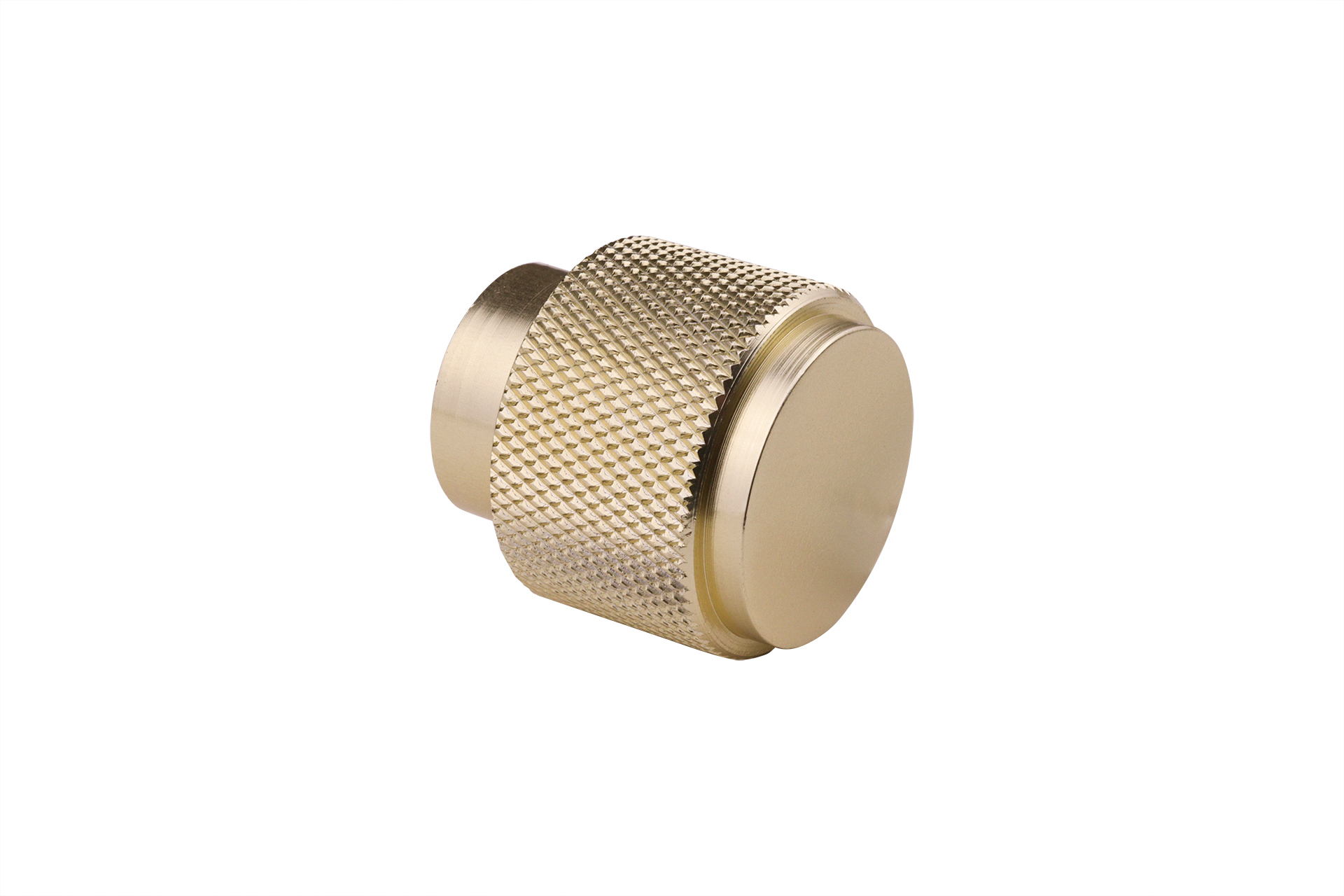 Lavuzo Kastknop Ribbel Satijn Goud 20x25 mm - Per stuk, foto 4 van 5