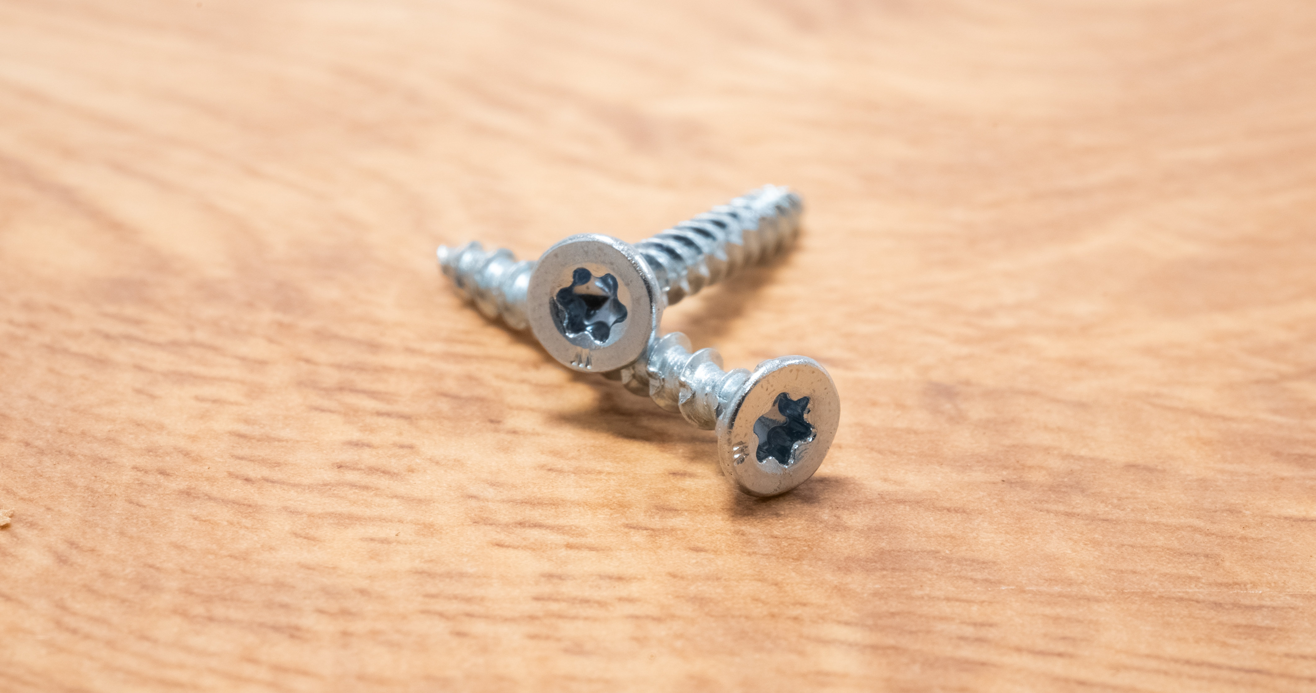 Spaanplaatschroeven Verzinkt 4 x 40 mm Torx 20 Voldraad - Doos 200 Stuks, foto 2 van 3