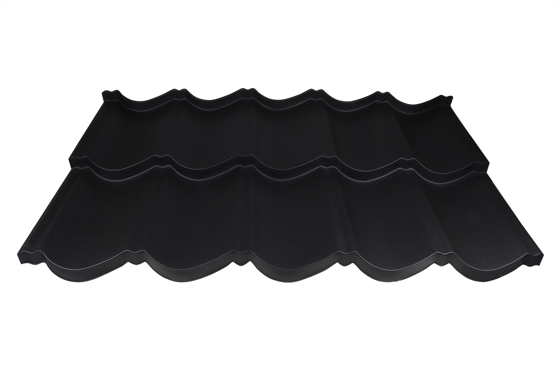 Modulaire Dakpanplaat Zwart - 70.7 x 120 cm - Per stuk